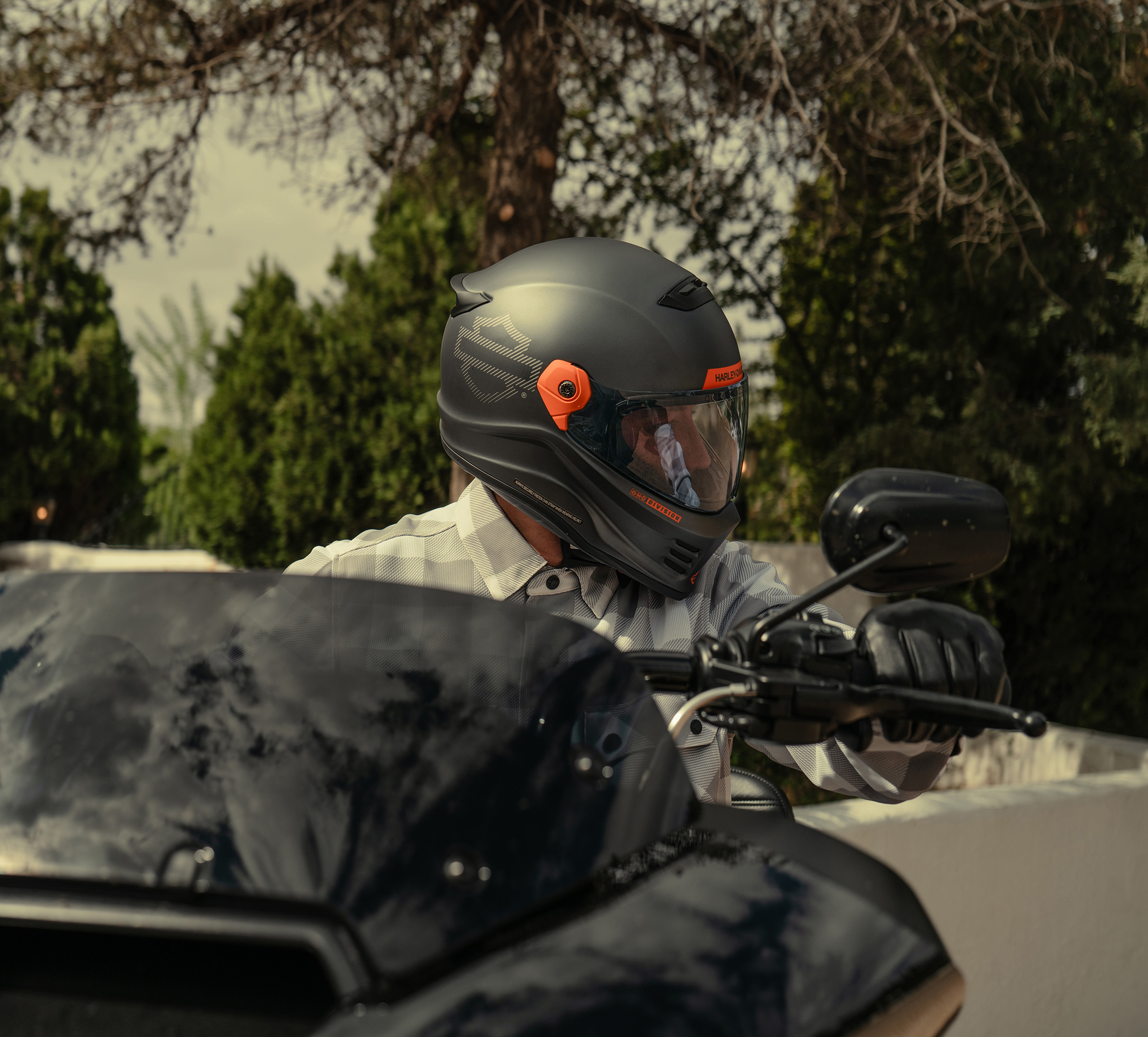 H-D Division X15 Full Face Helmet