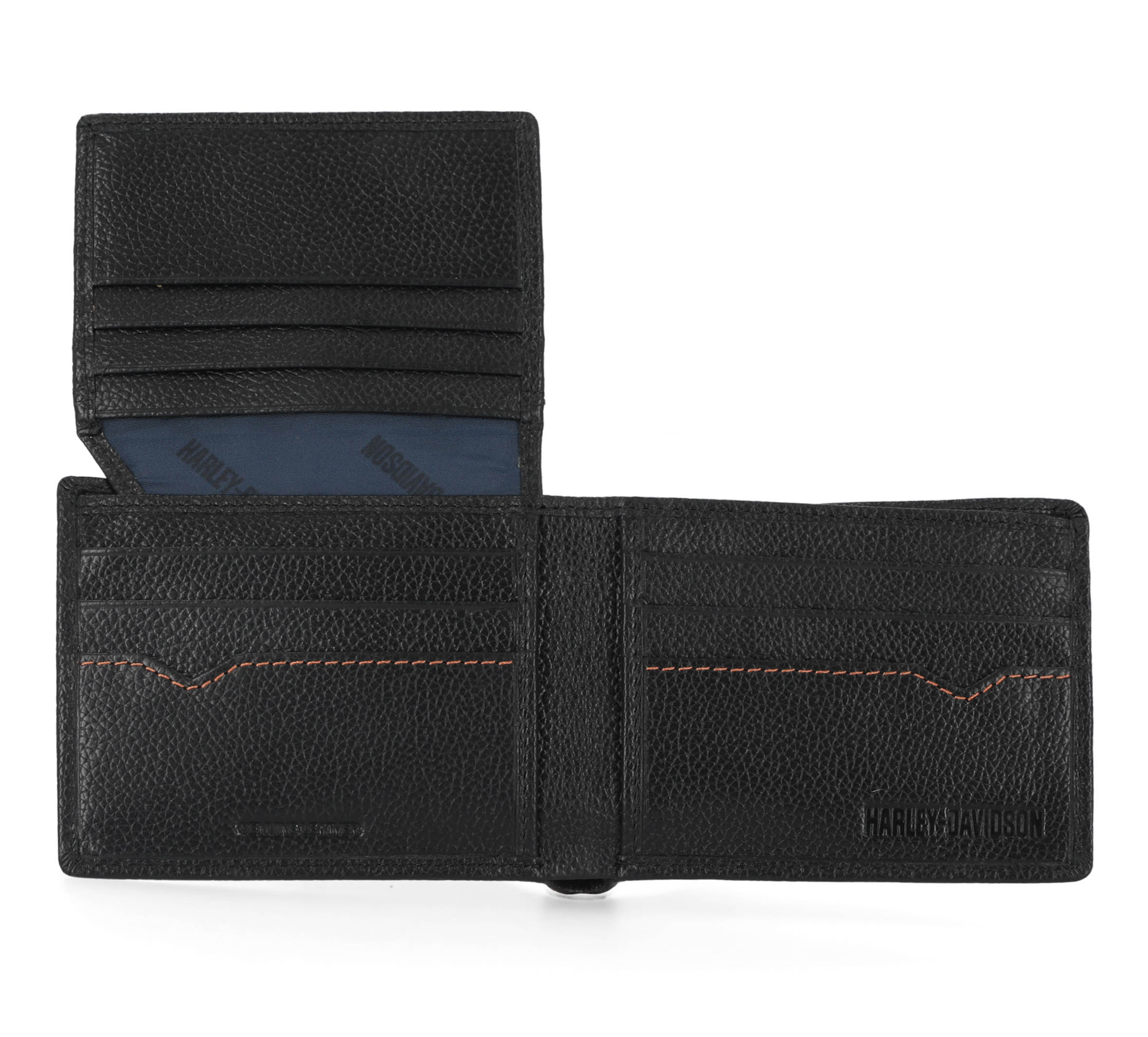 Men's Classic Leather Bar & Shield Passcase