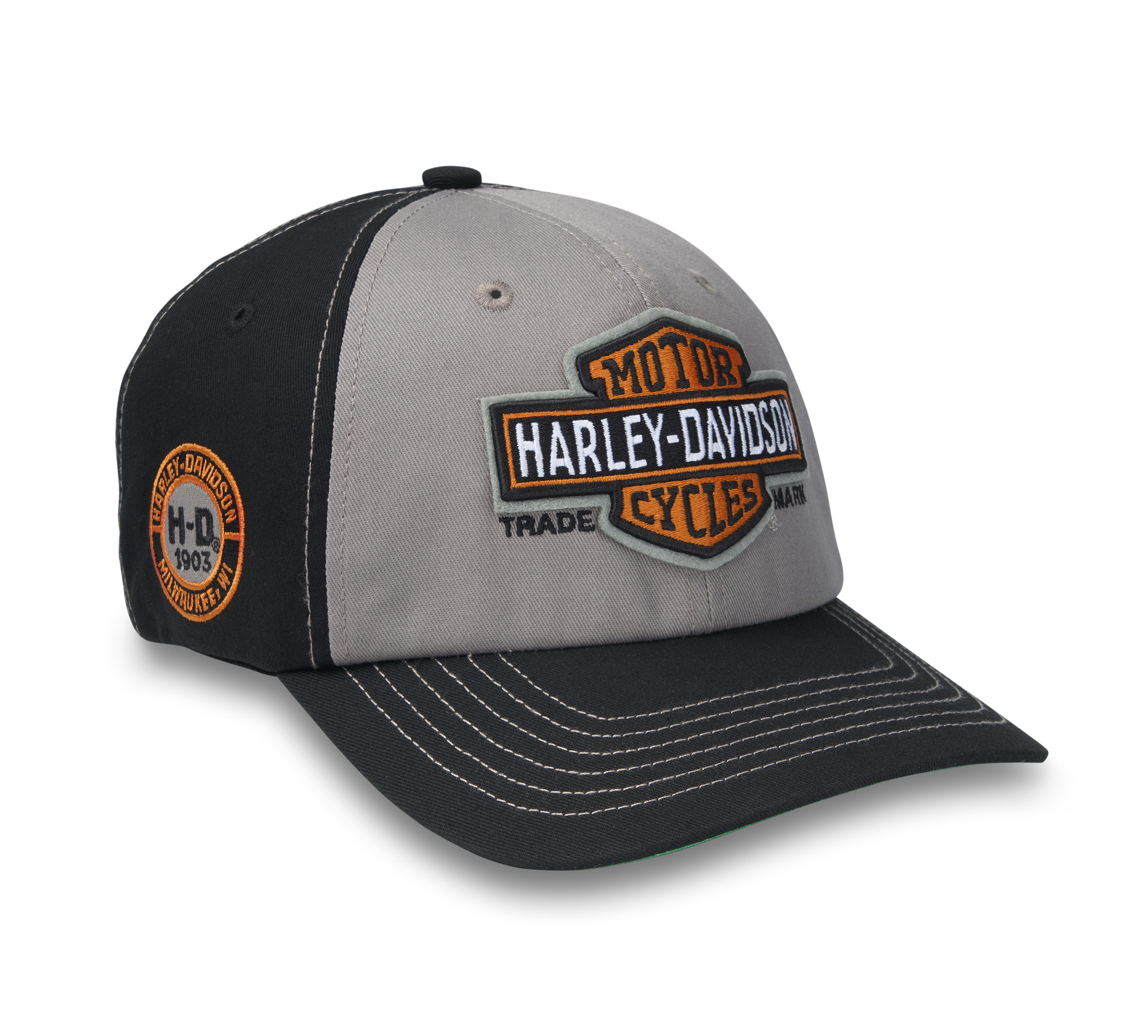 Trademark Bar & Shield with Patch Baseball Hat