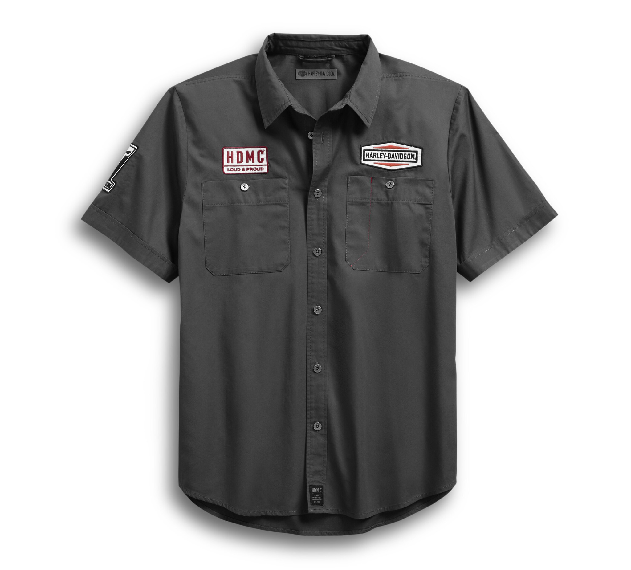 Men's #1 Skull Patch Shirt