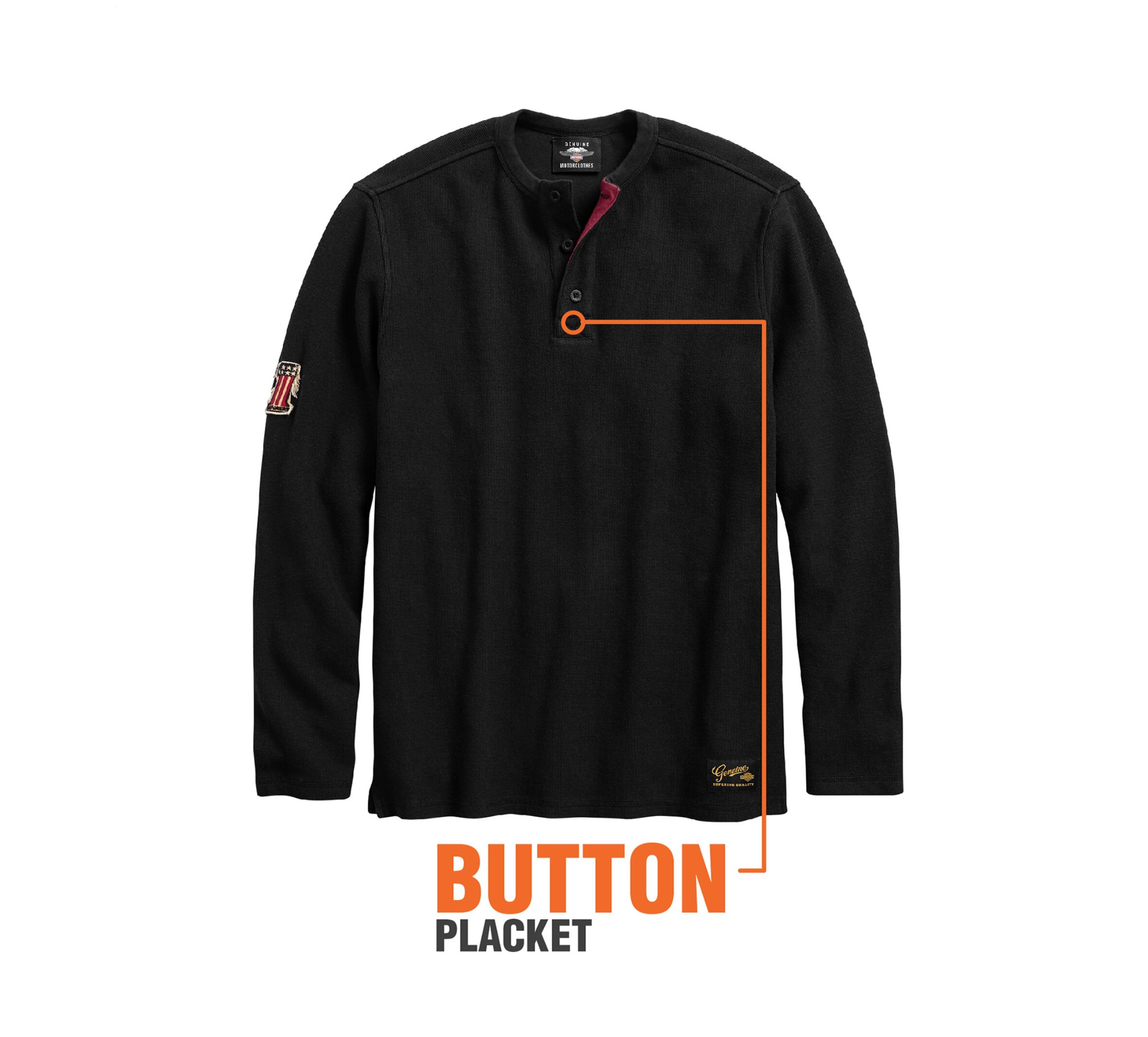 Men's #1 Genuine Classics Henley