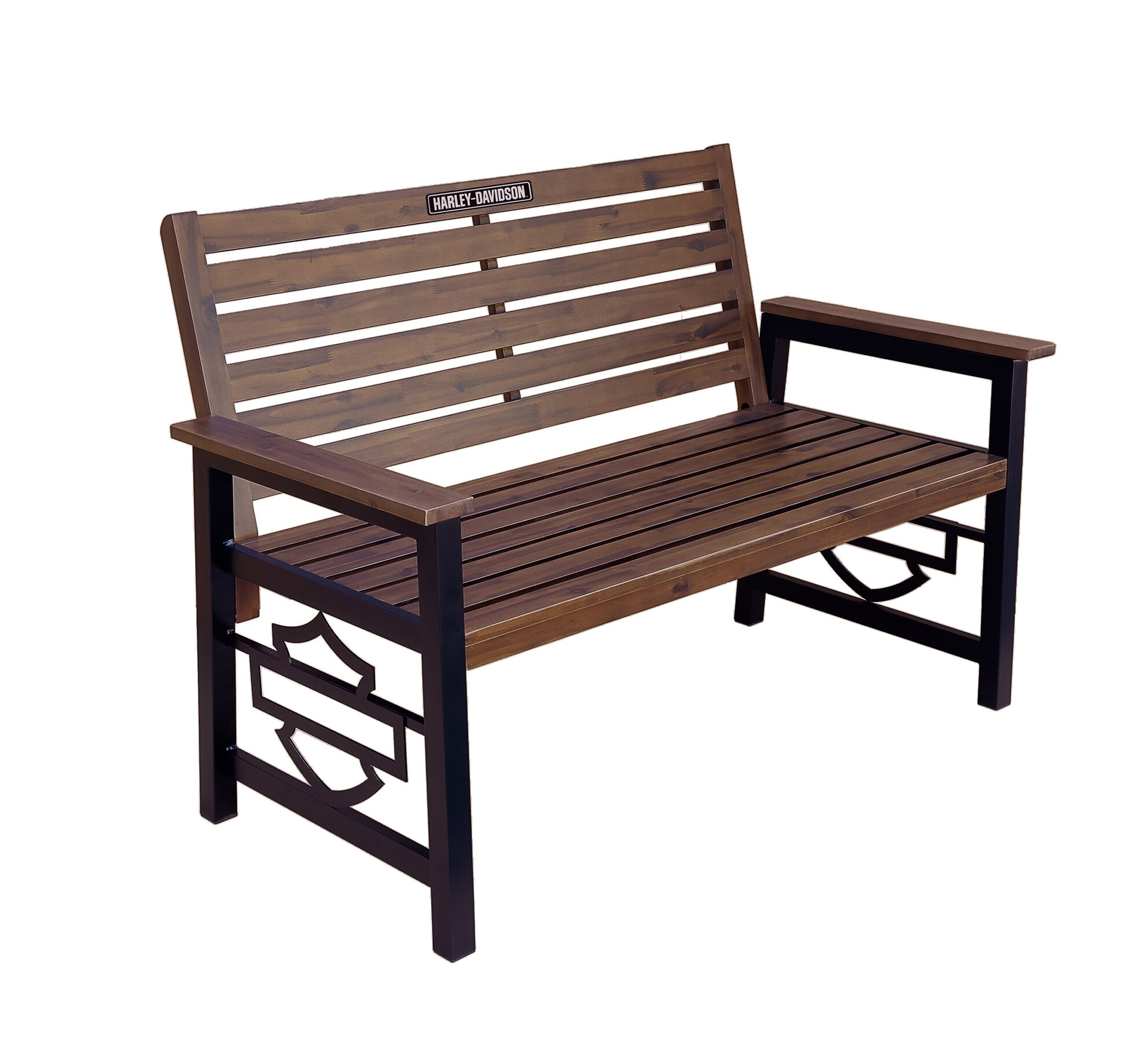 Open Bar & Shield Outdoor Bench | Harley-Davidson USA