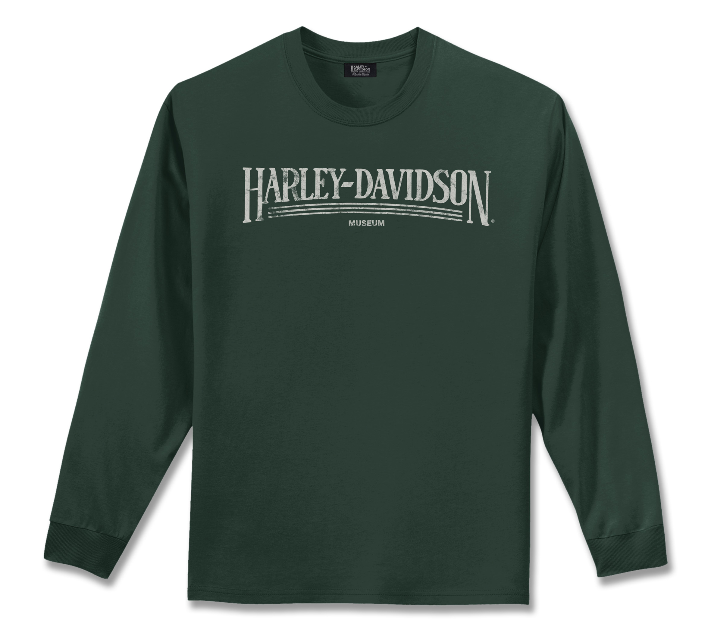 Men's H-D Font Long Sleeve Tee