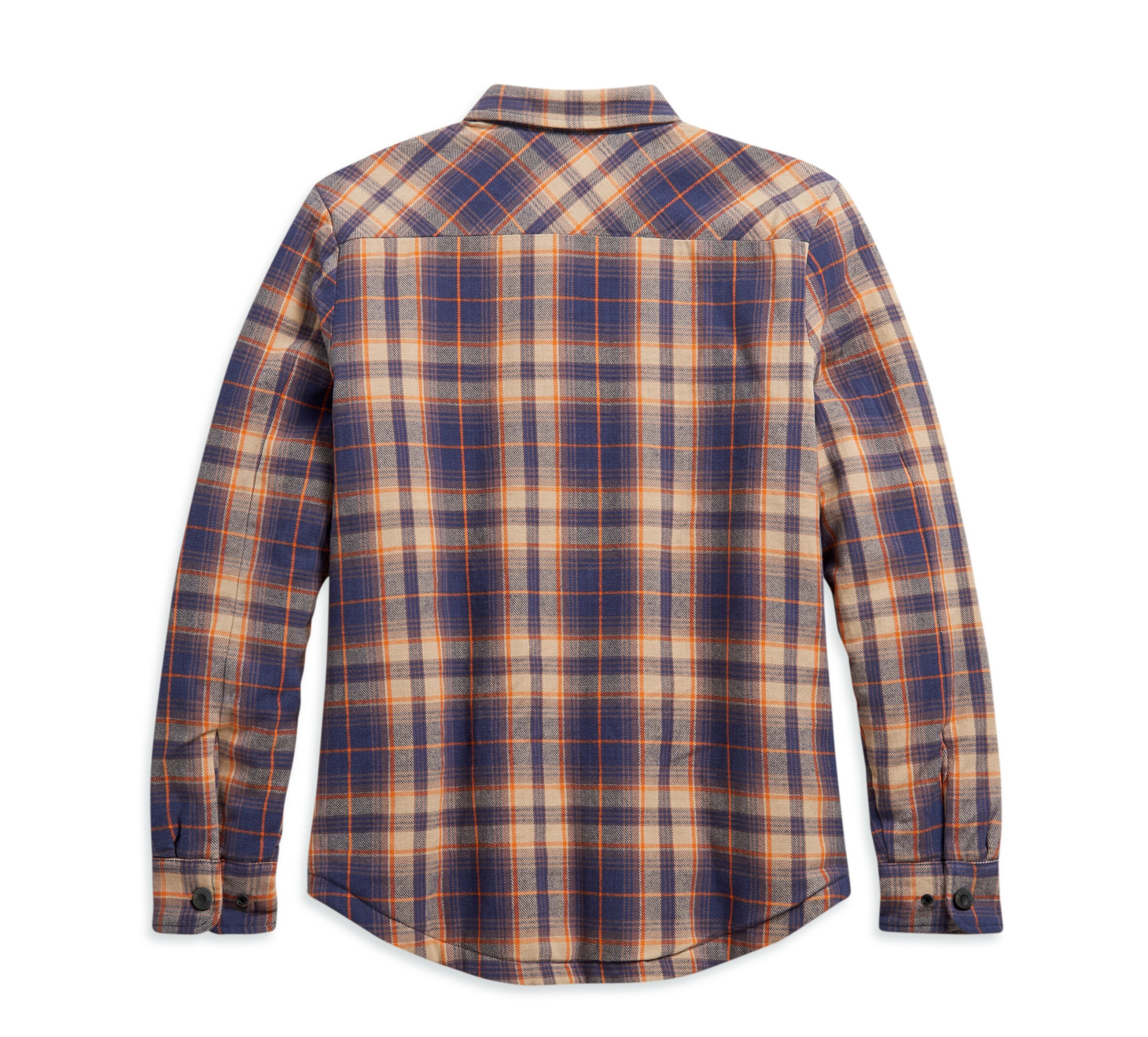 Women's Quilted Lining Plaid Shirt Jacket