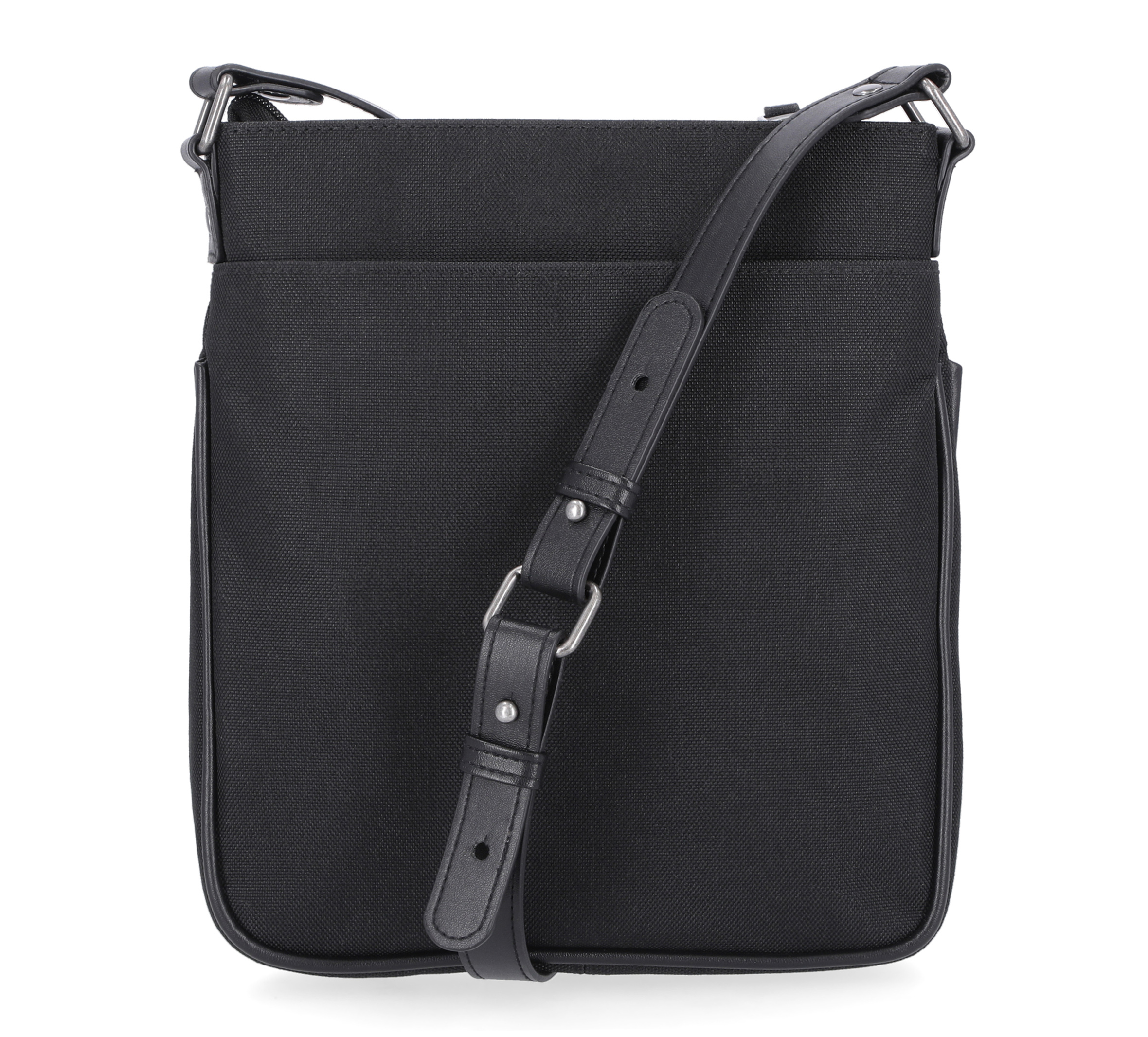 Bar & Shield Rhinestone Crossbody Bag