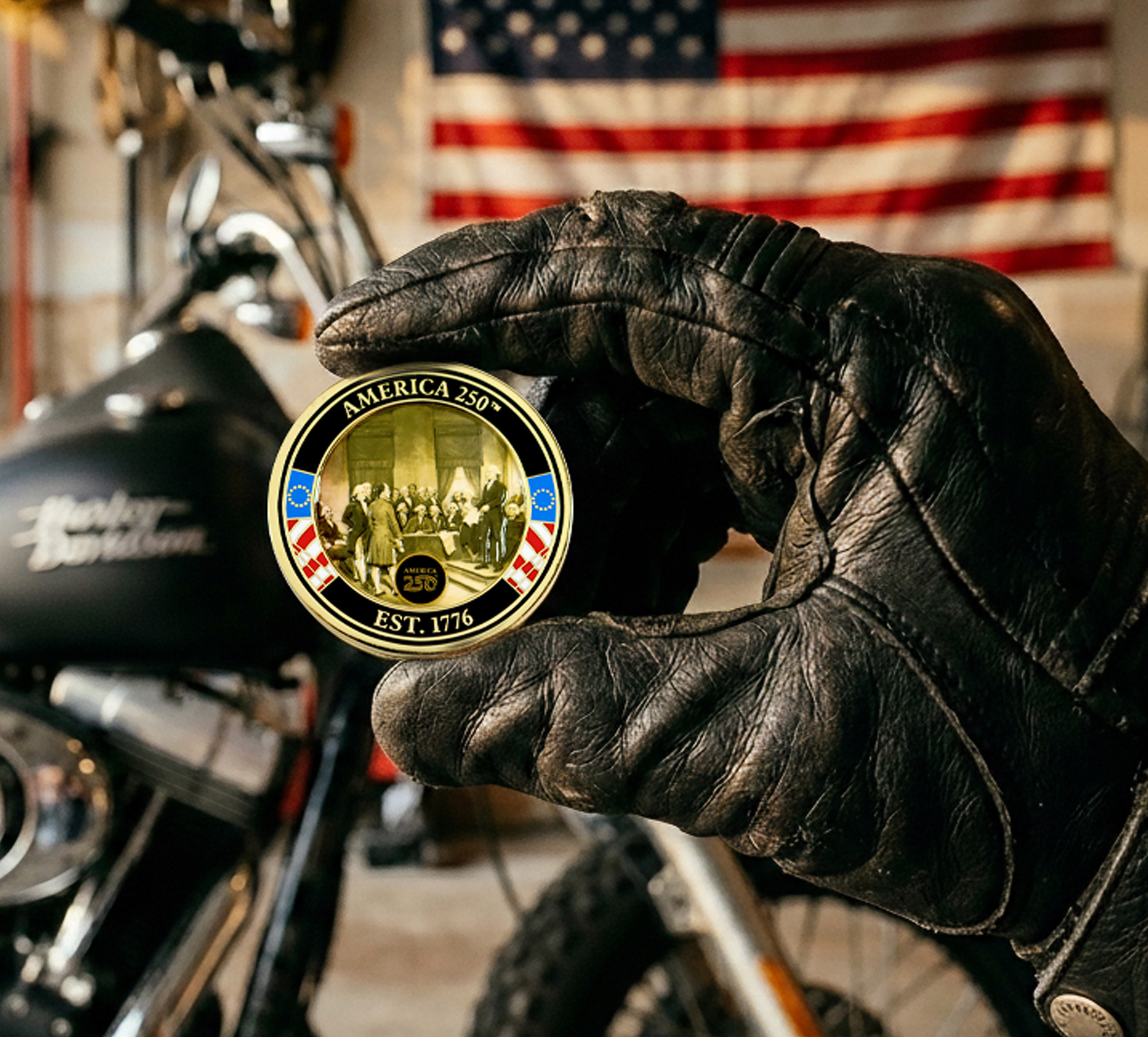 H-D™ America250® Founders Coin