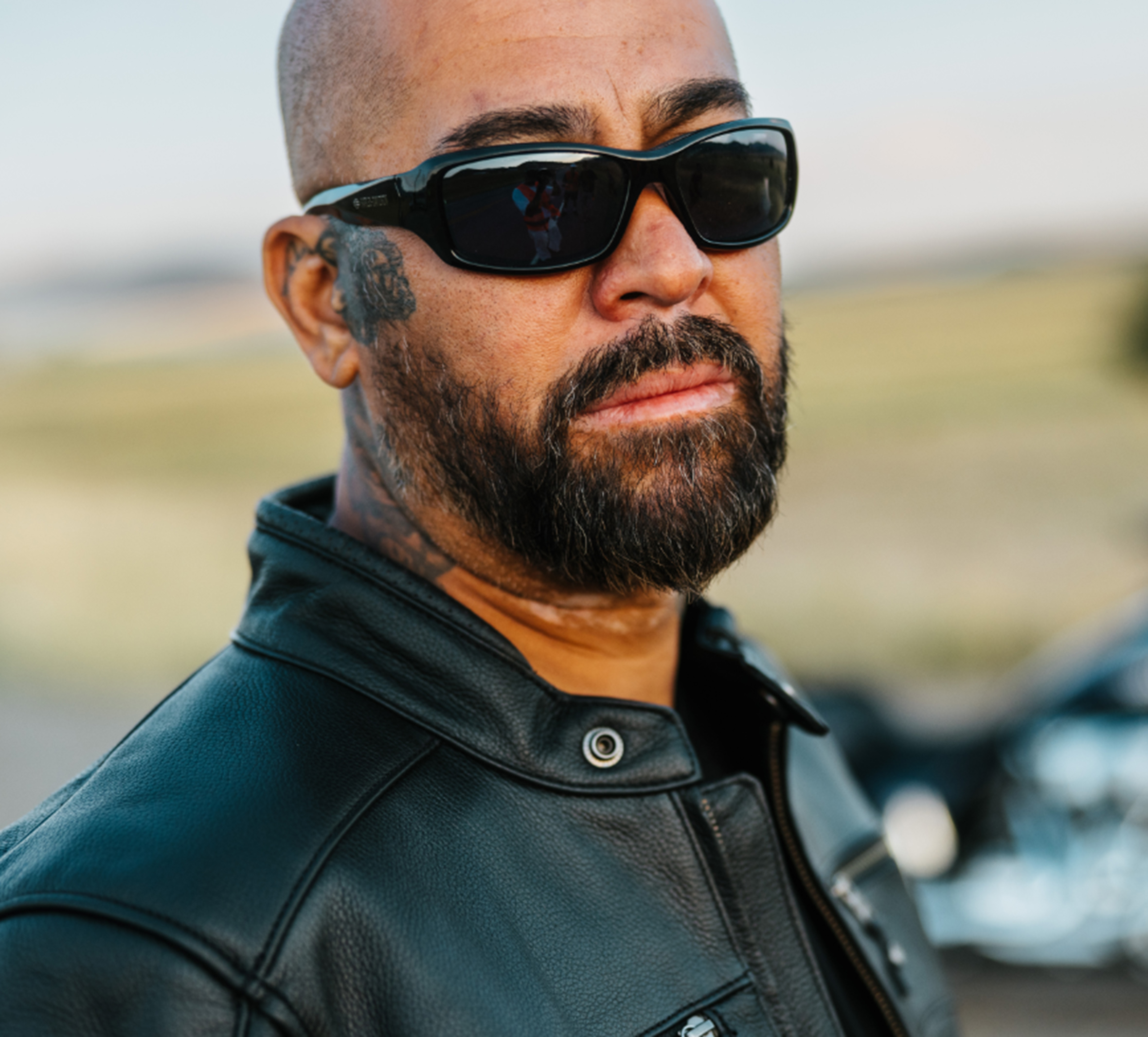 Sequoia Rectangular Motorcycle Riding Sunglasses