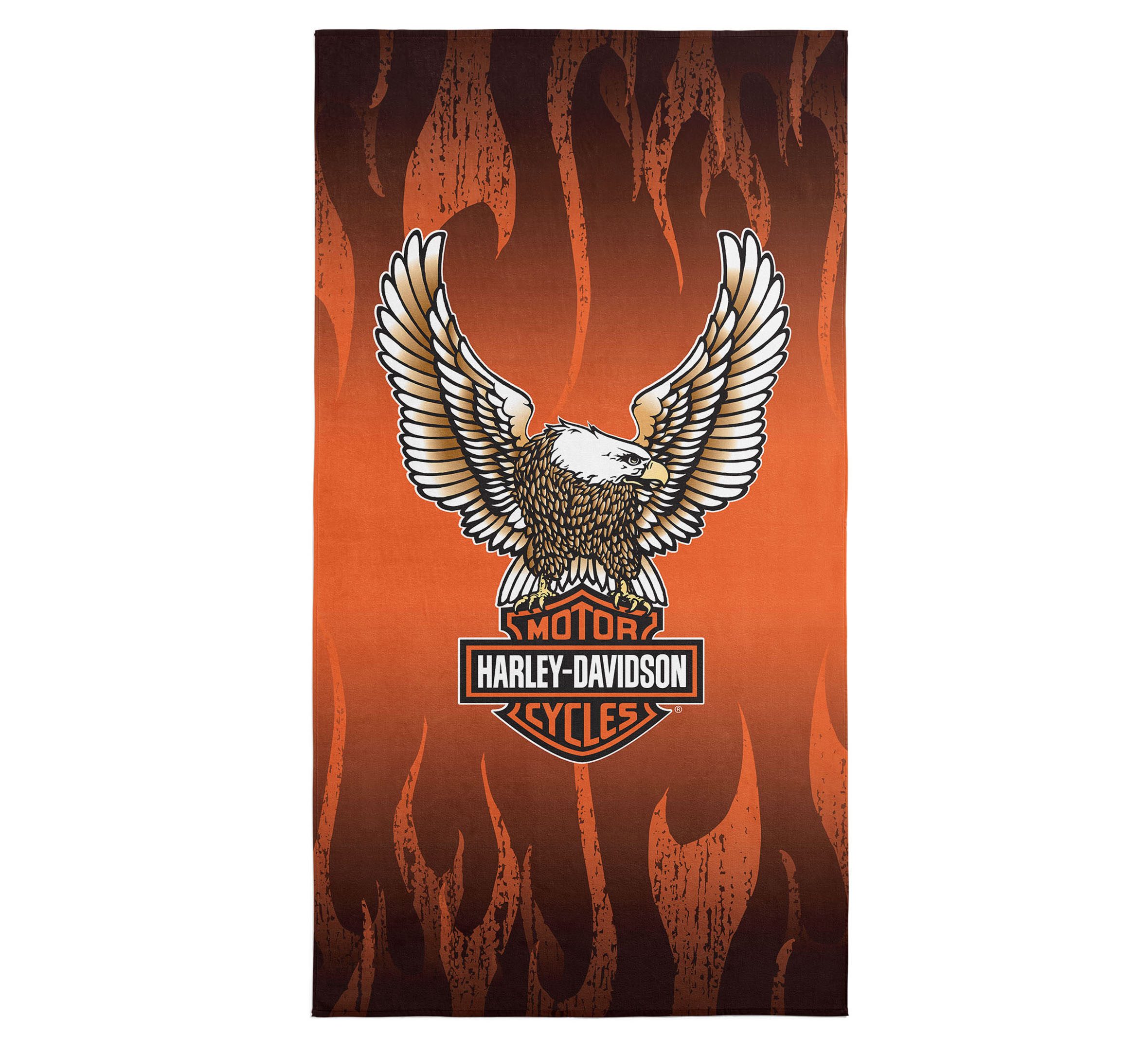 Flying Flames Microfiber Beach Towel