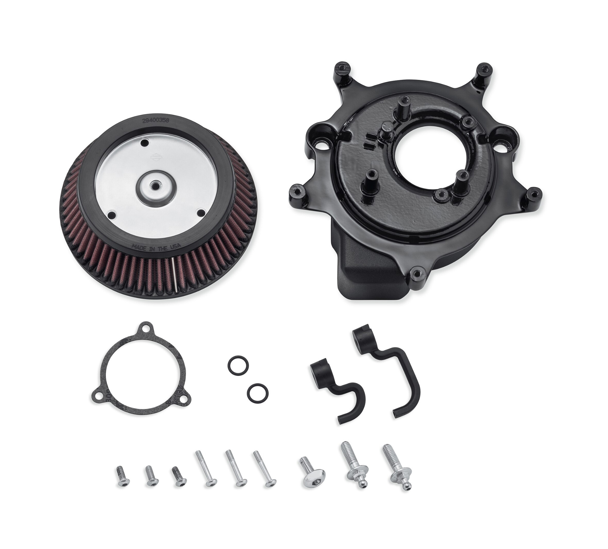 Screamin’ Eagle Round High-Flow Air Cleaner - Perimeter Bolt