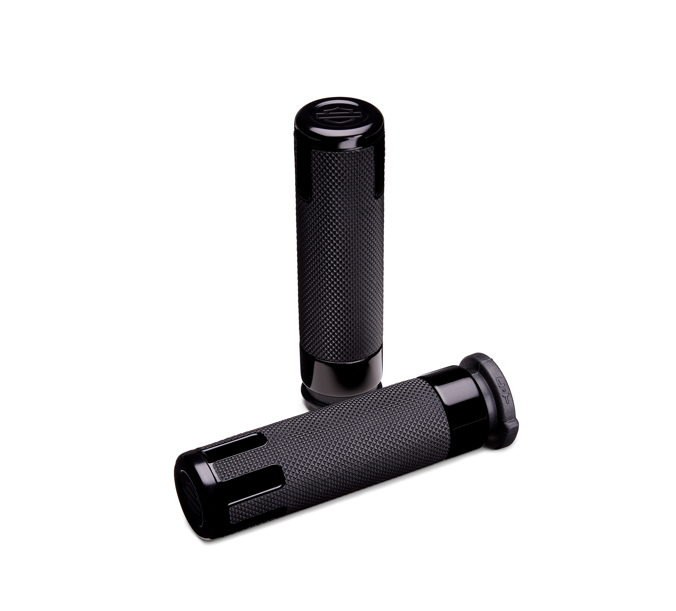 TCMT Black Electric Hand Grips For Harley Davidson Sportster, Touring, Dyna