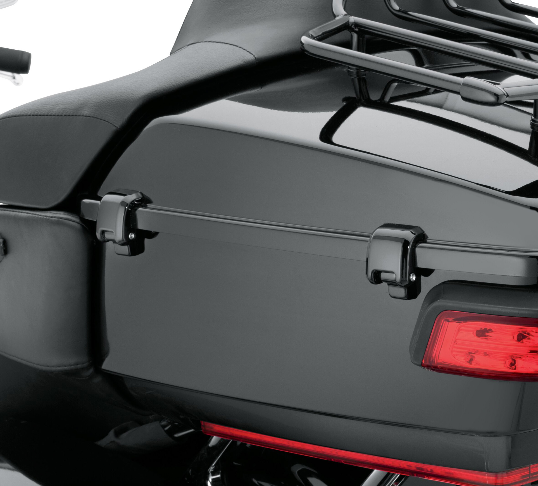 Gloss Black Tour-Pak Hinges and Latch Kit