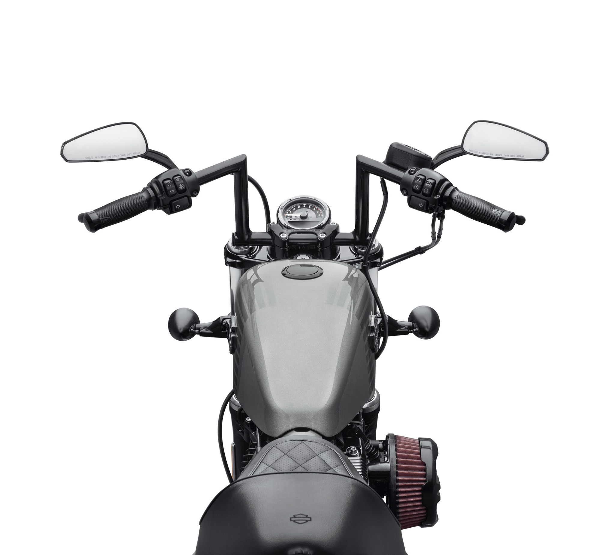 Chizeled Lo Handlebar - Gloss Black