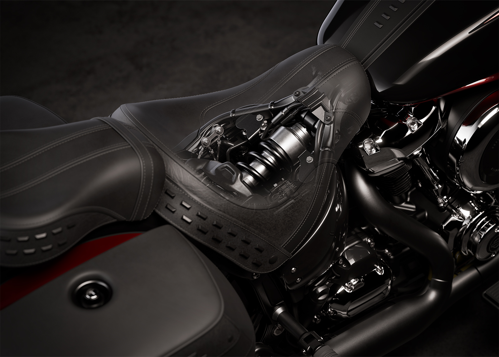 Die Hinterradfederung der 2025er Heritage Classic