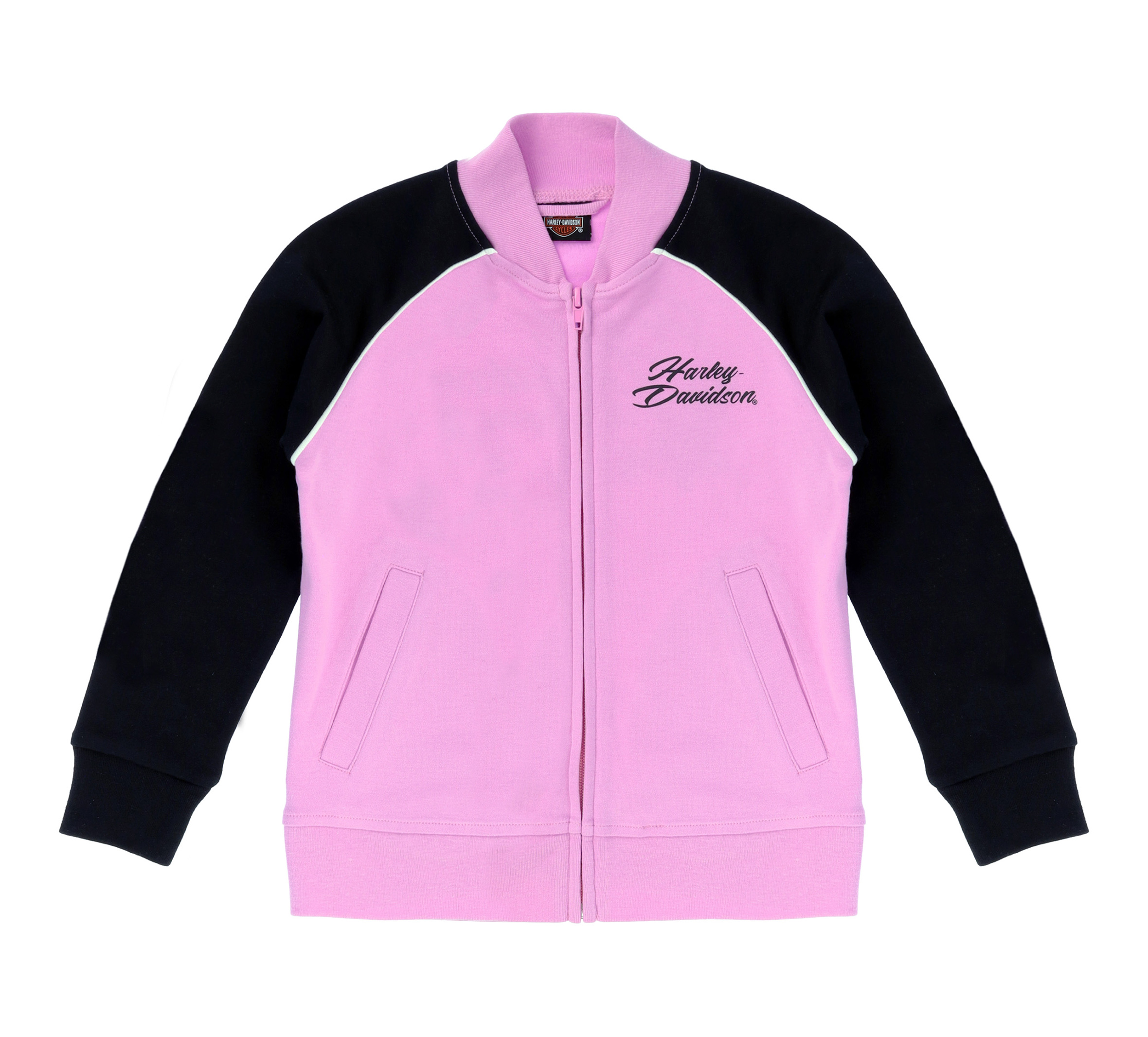 Toddler Girls Knit Varsity Jacket