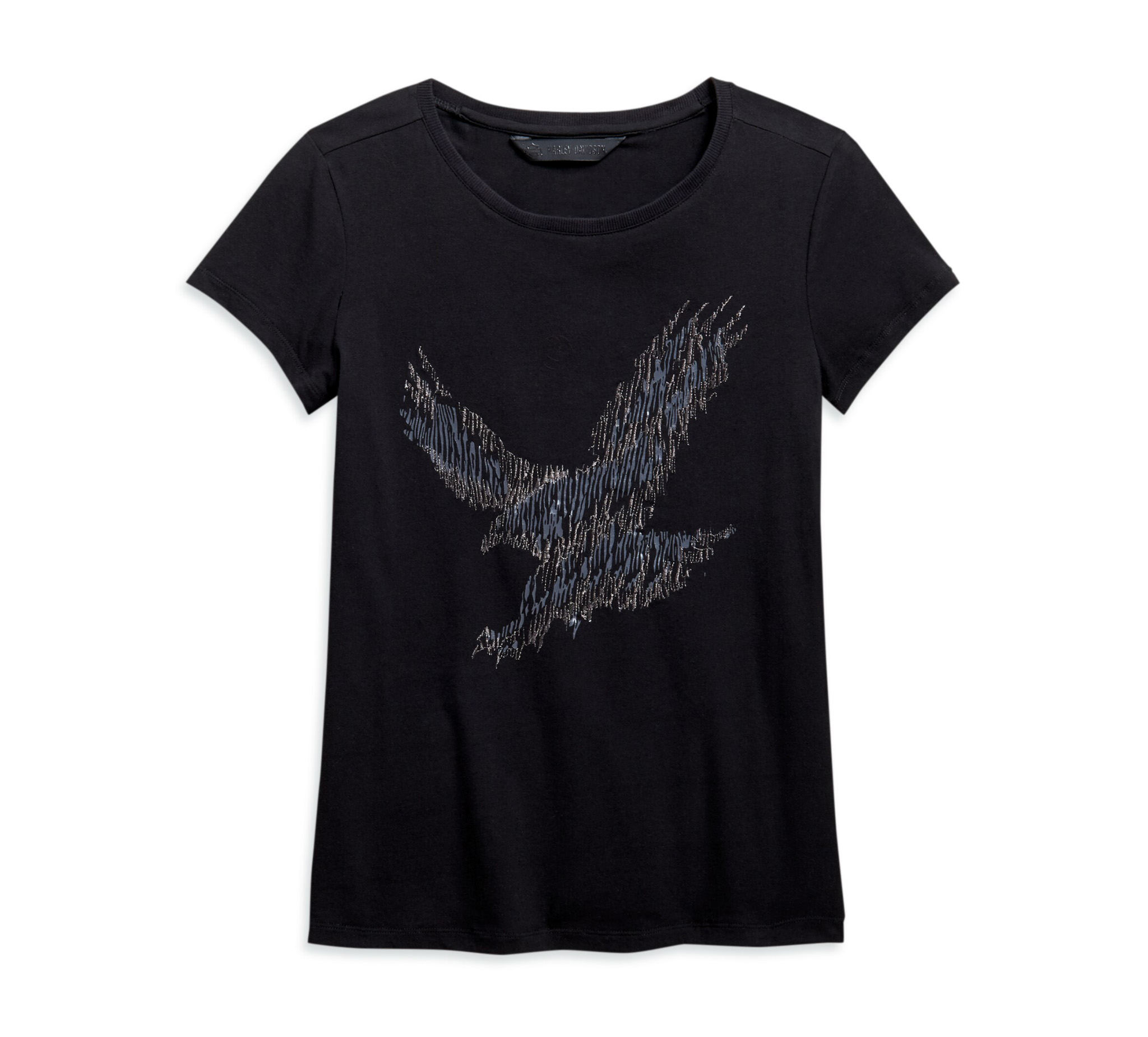 Women's Metallic Embroidered Tee