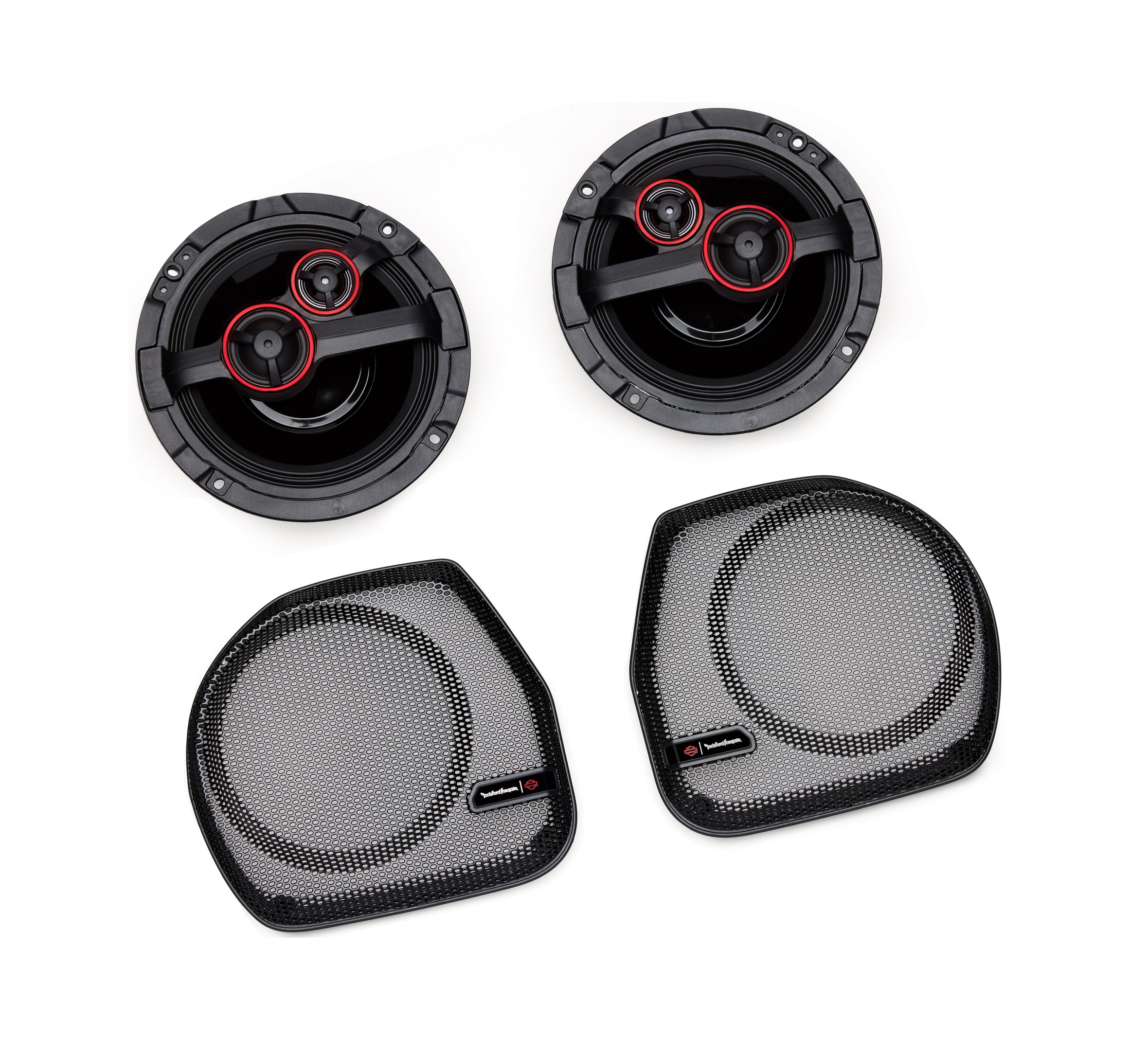 Système Audio Harley-Davidson développé par Rockford Fosgate - Haut-parleurs de bas de carénage Stage III