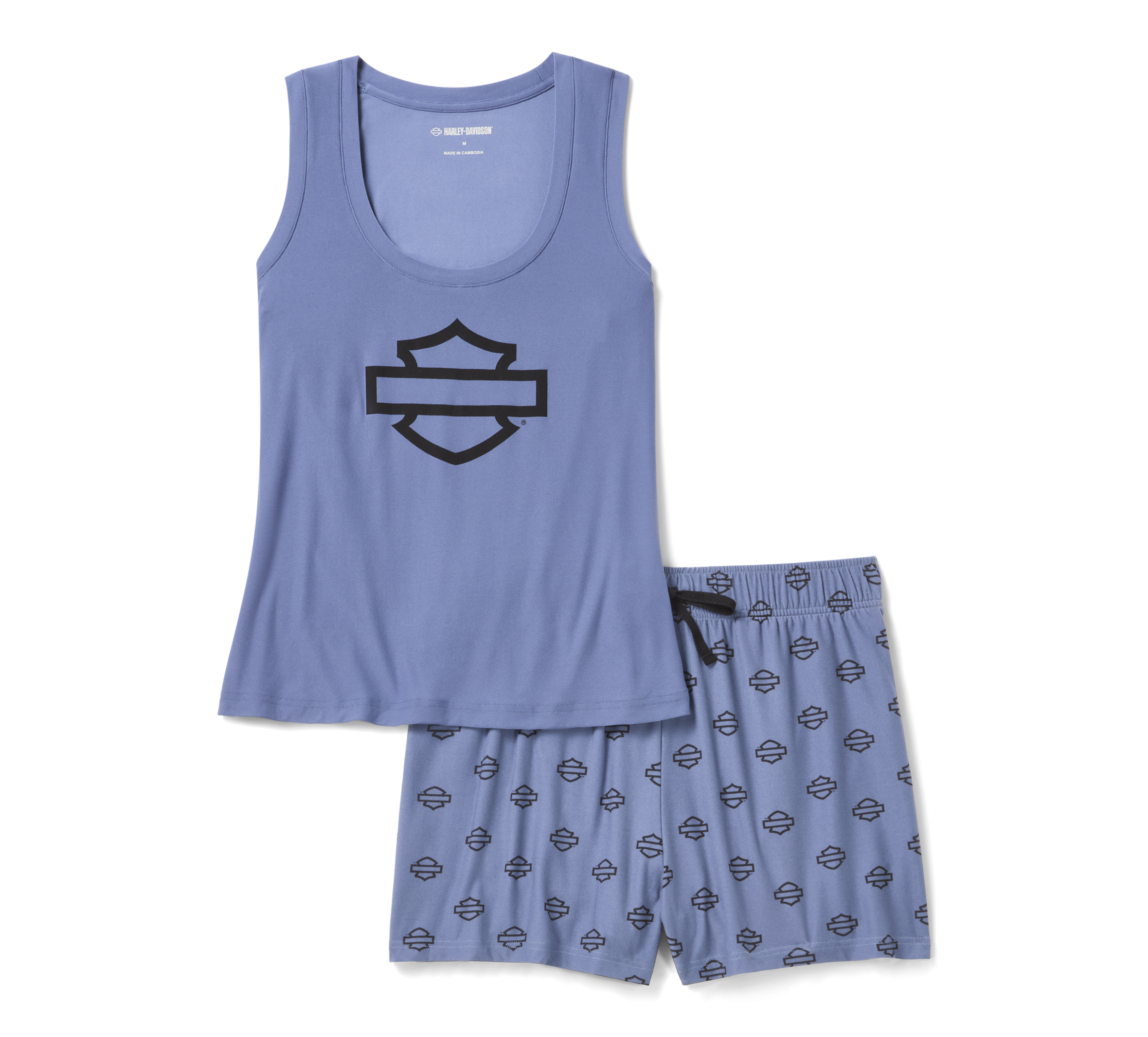 Women's Open Bar & Shield AOP Short Set