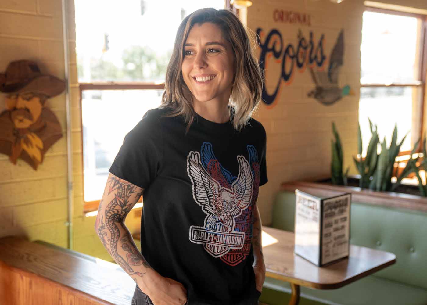 woman wearing zip-up hoodie