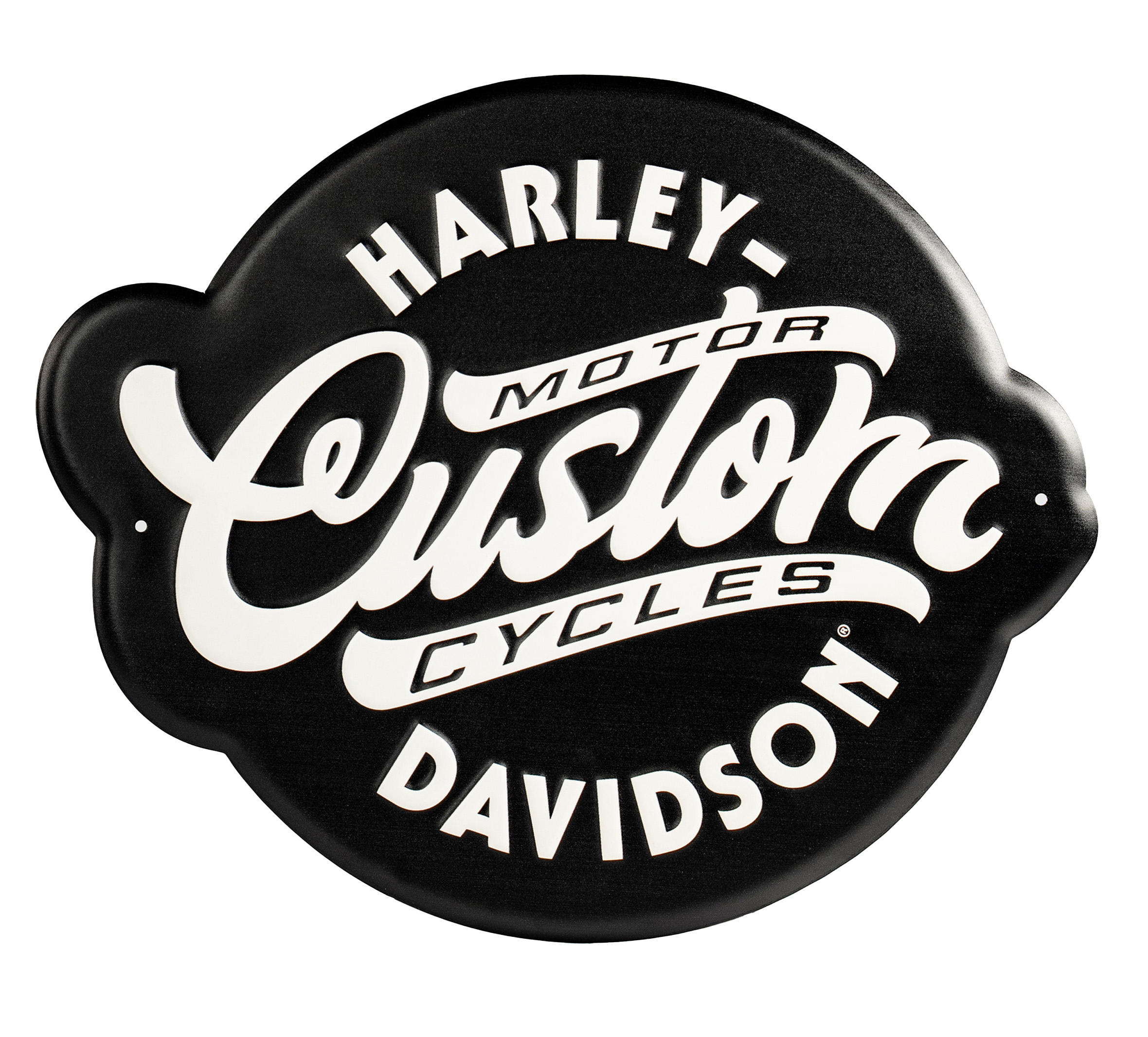 Custom Motorcycles Metal Sign