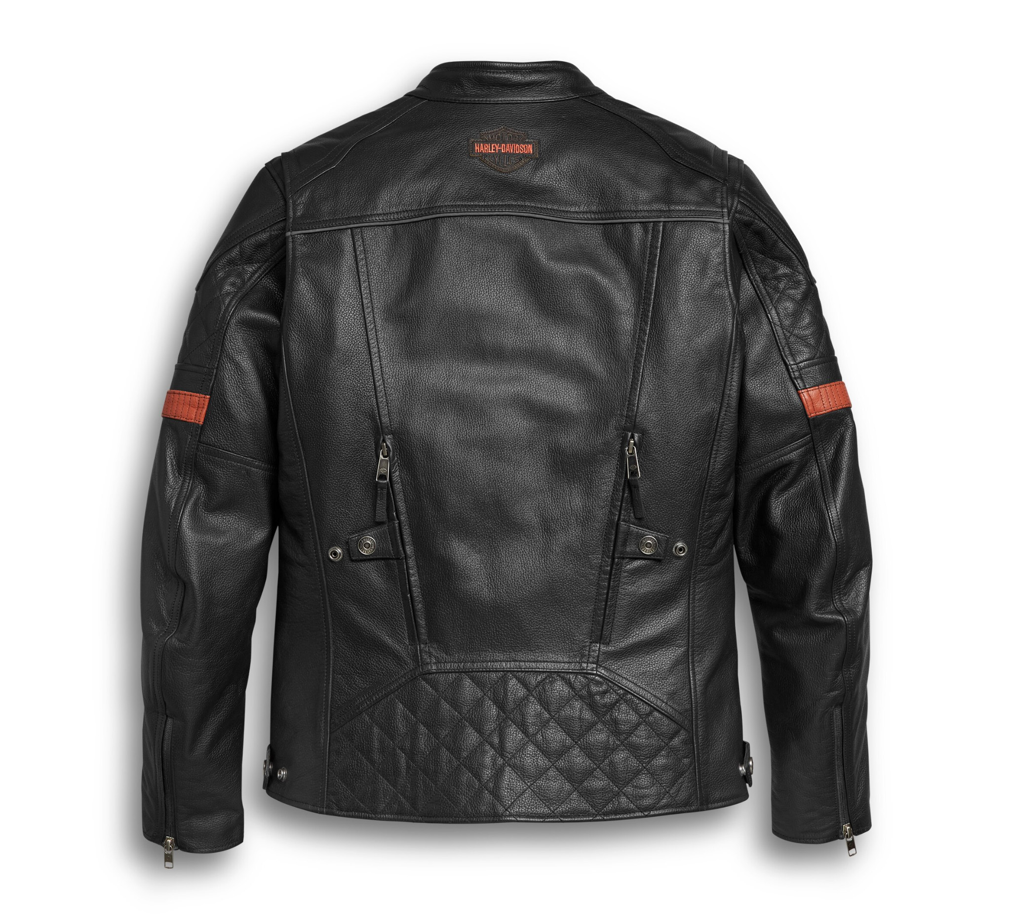 thumbnail image 2 of Harley-Davidson Men's Vanocker Waterproof Riding Jacket – Gray, 98125-20VM 2 of 4