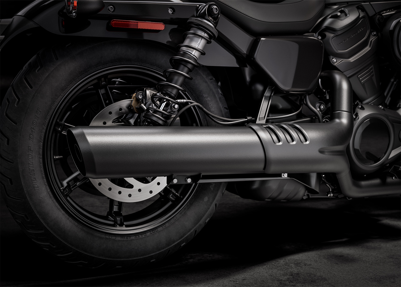 2025 Nightster motorcycle exhaust