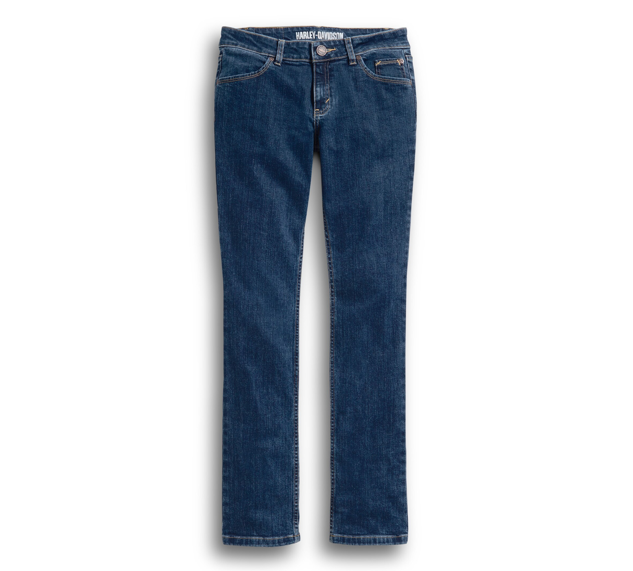 Women's Straight Leg Mid-Rise Jeans - Petite