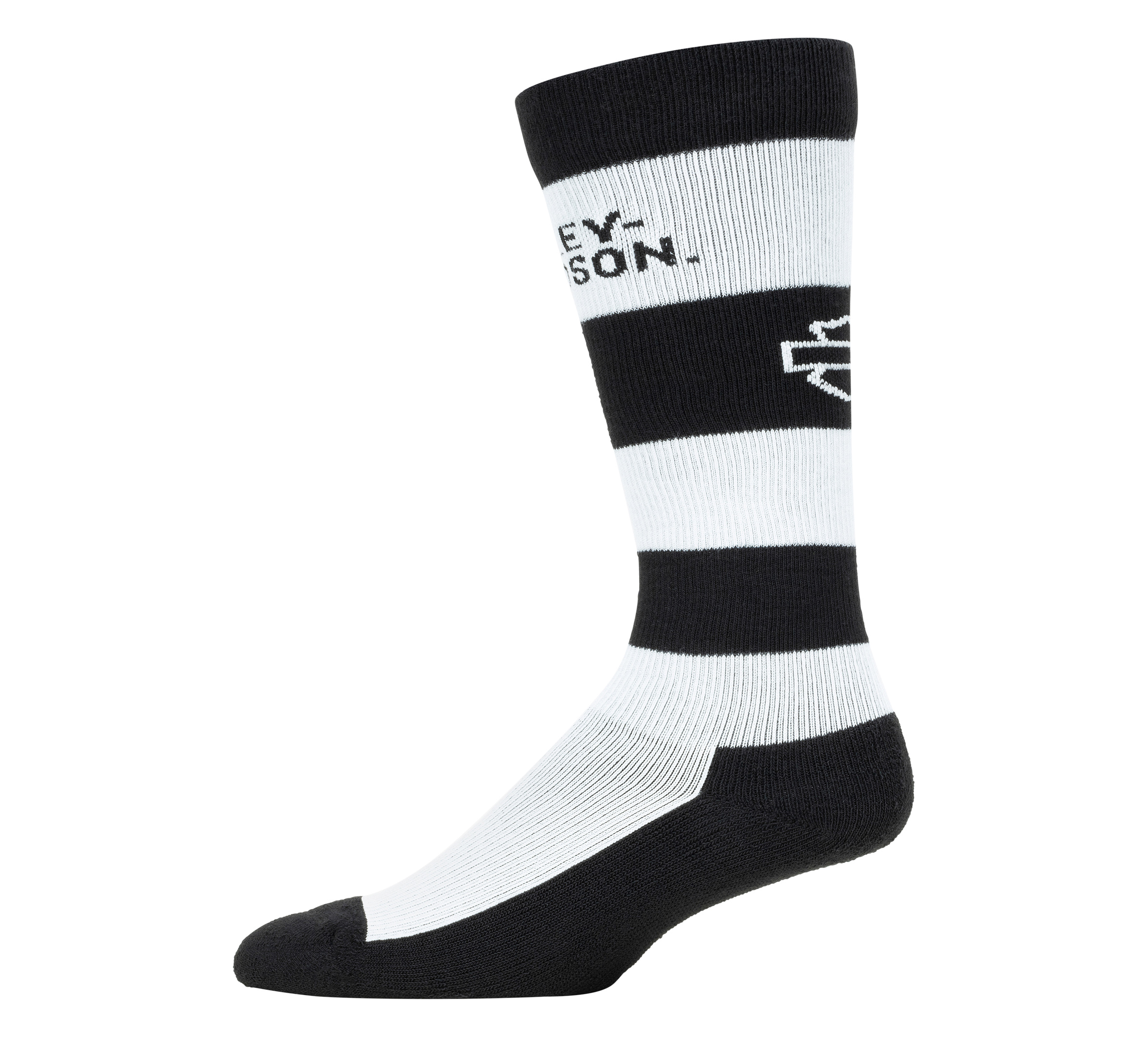 Striped Compression Sock - Mid Calf
