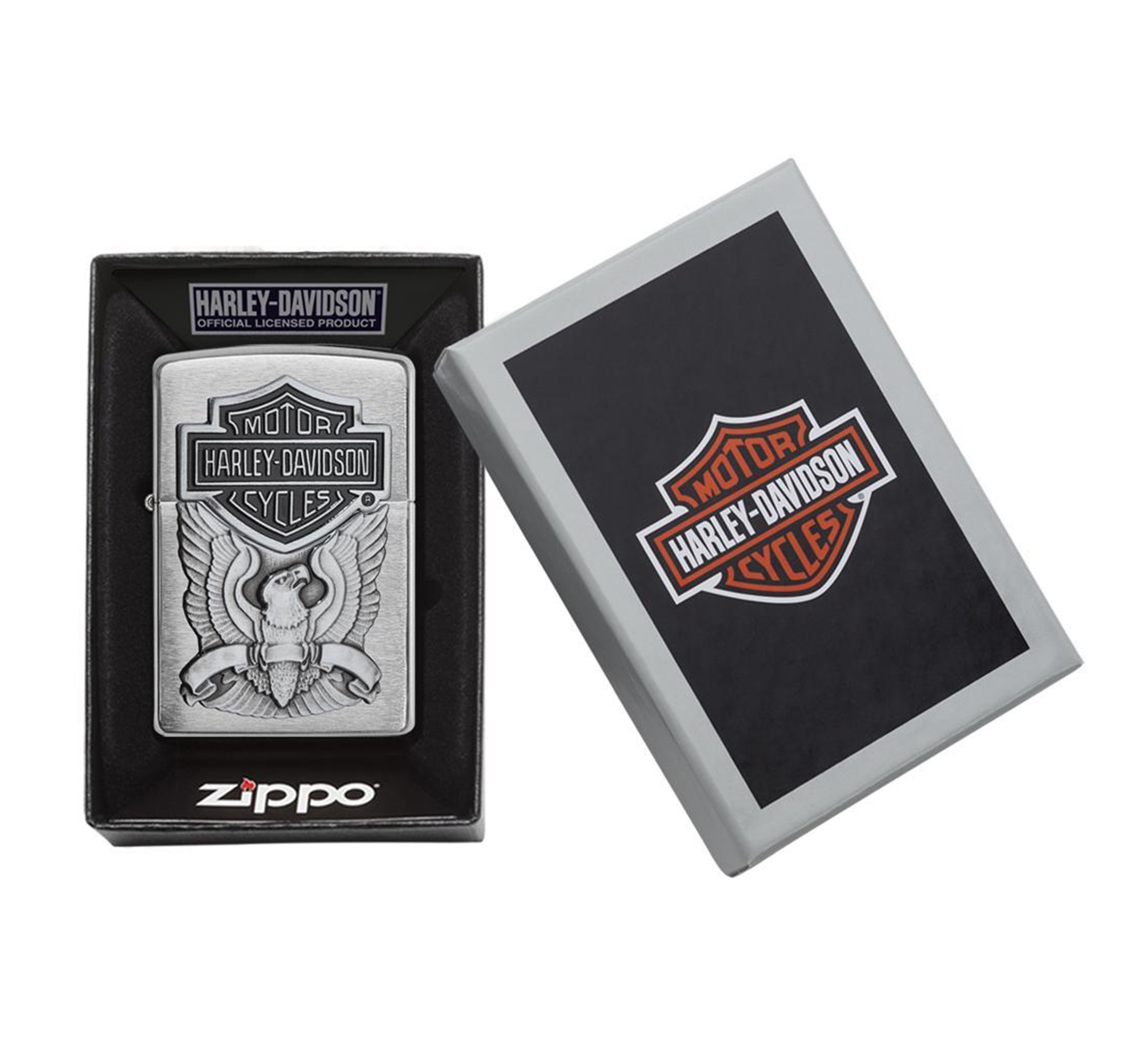 Harley-Davidson Eagle Wings Chrome Lighter