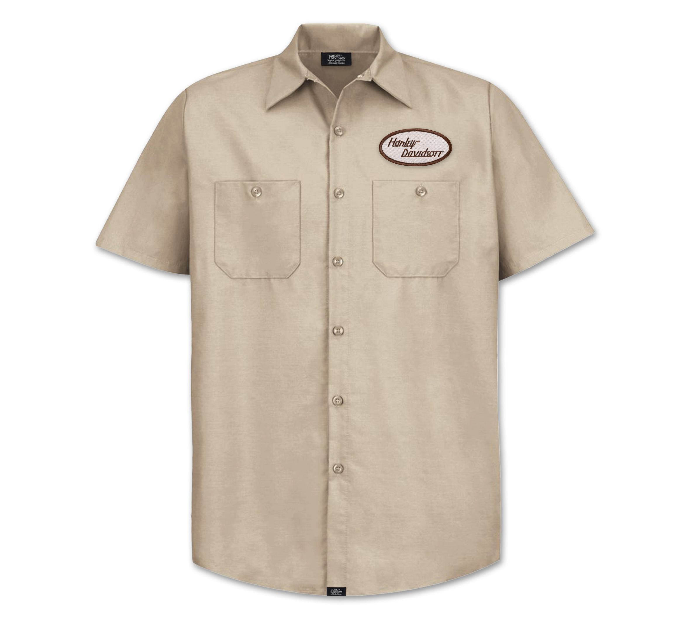 Men's H-D V-Twin Logo Work Shirt