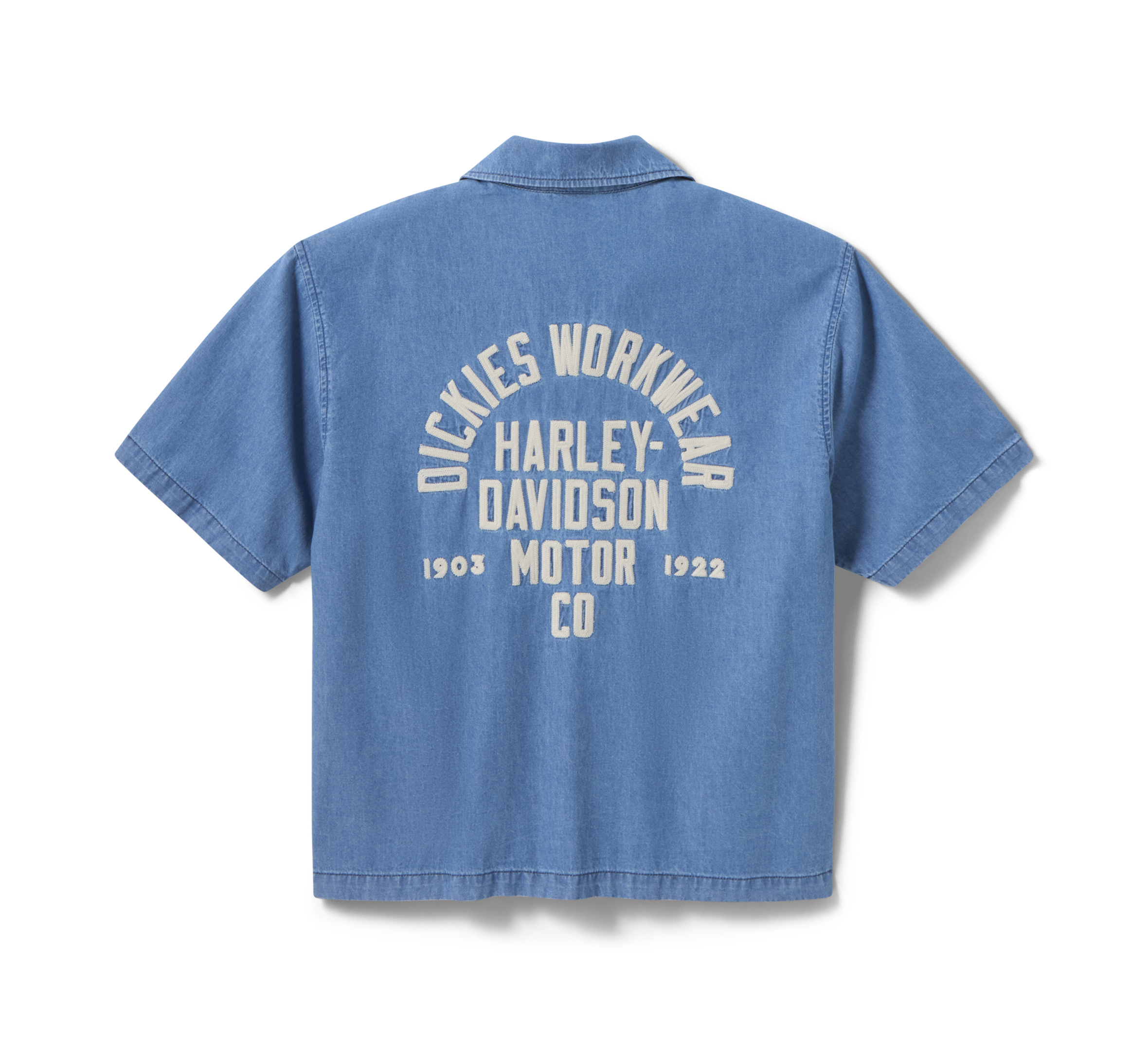 Dickies x H-D Boxy Fit Chambray Work Shirt