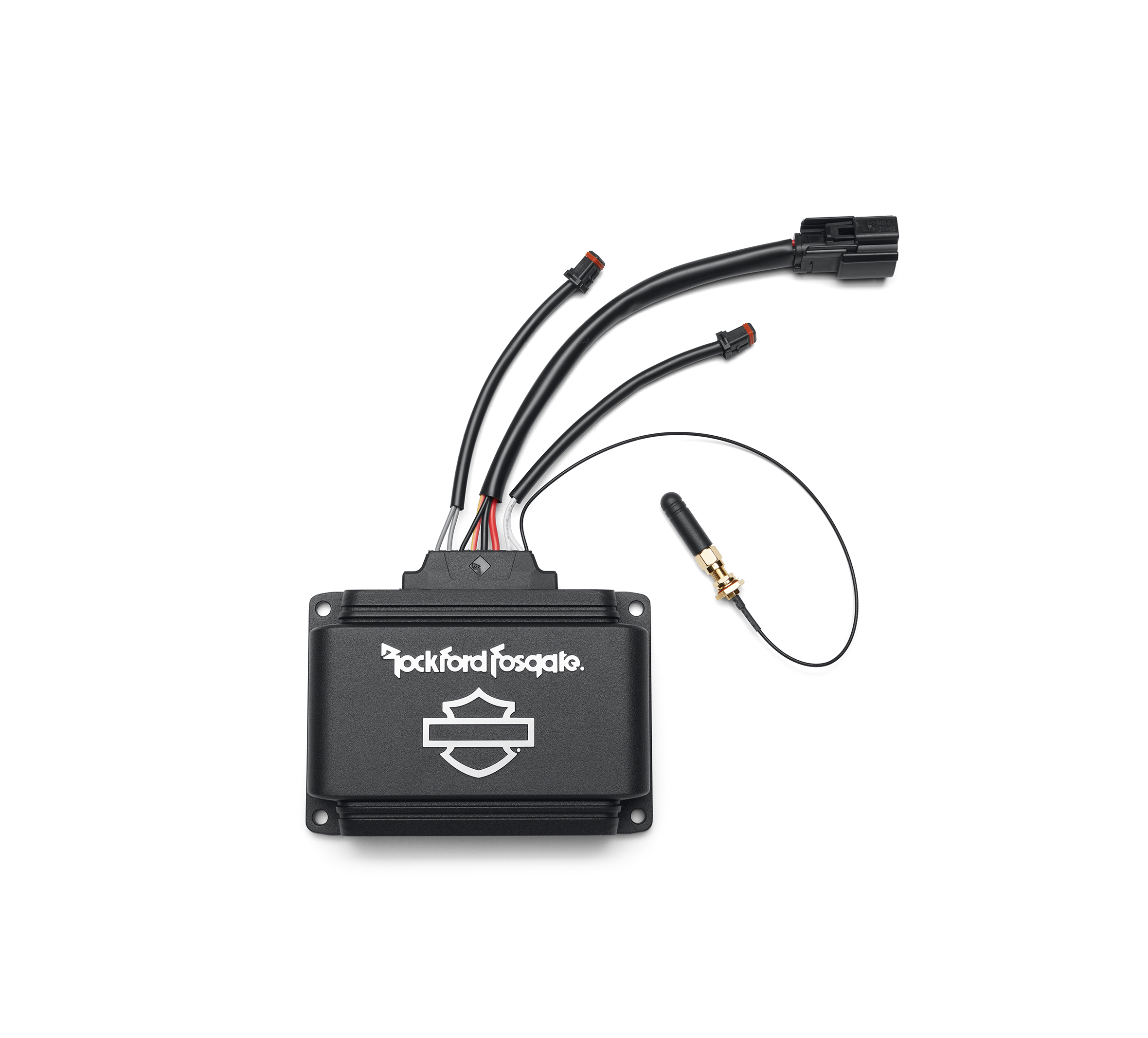 Harley-Davidson Audio powered by Rockford Fosgate Amplifier for Road King Models