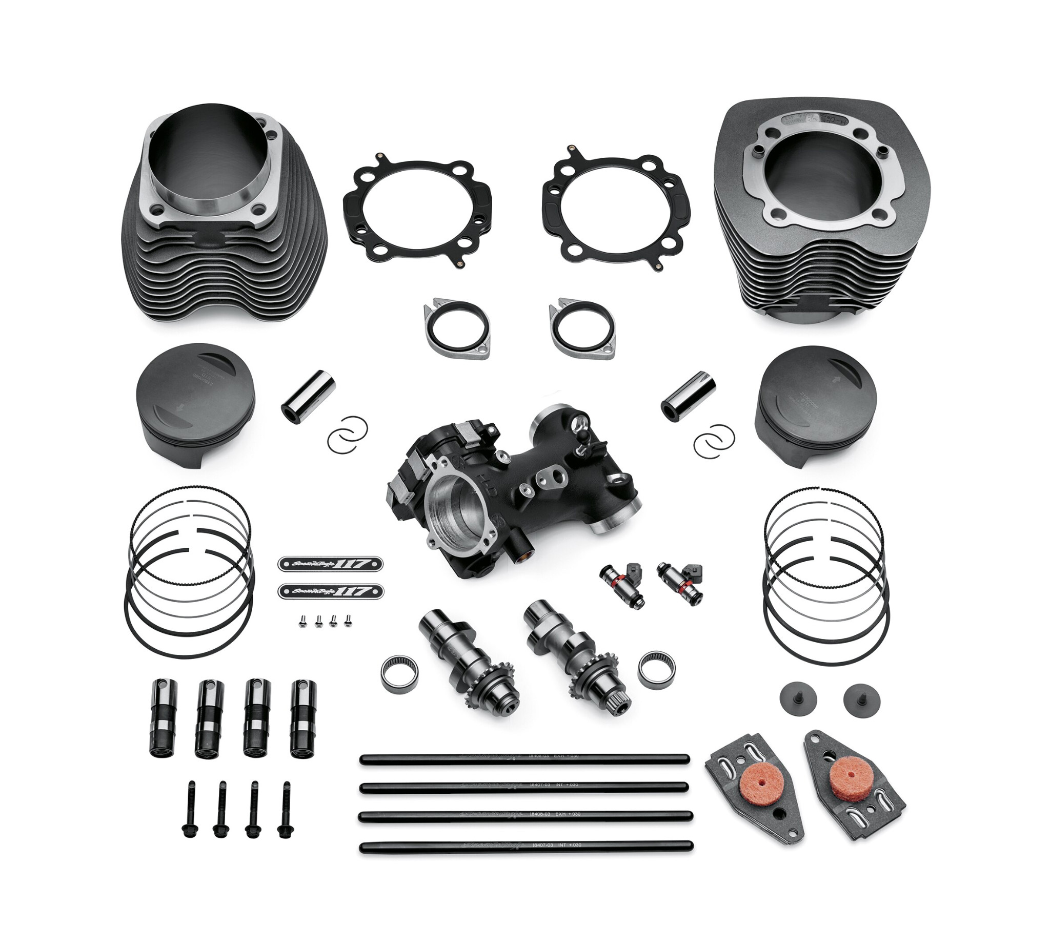 Screamin' Eagle Twin Cam Bolt-On 110CI to 117CI Kit
