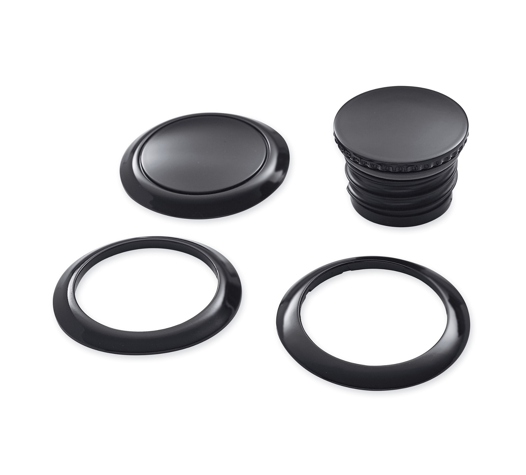 Flush-Mount Fuel Cap and Left Side Tank Cap Kit