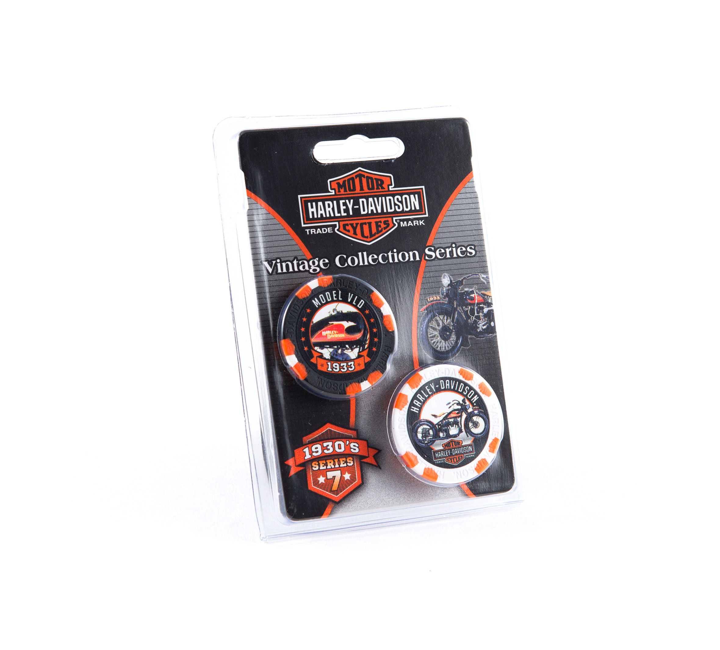 Limited Edition: Vintage Collectable Poker Chips Series 7 1933 Model VLD