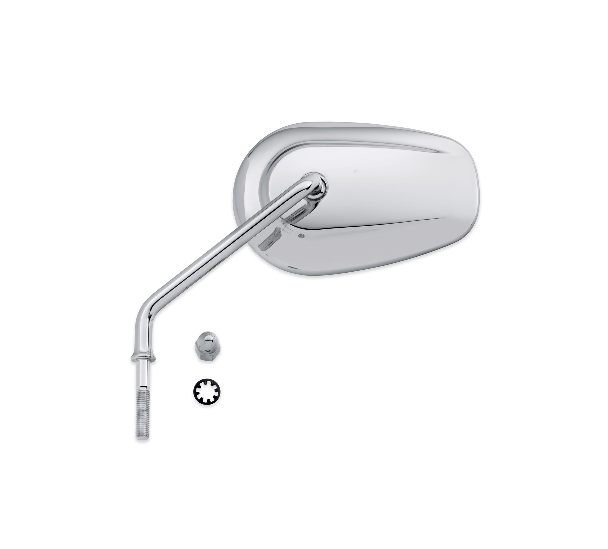Tapered Long Stem Mirror - Left Side