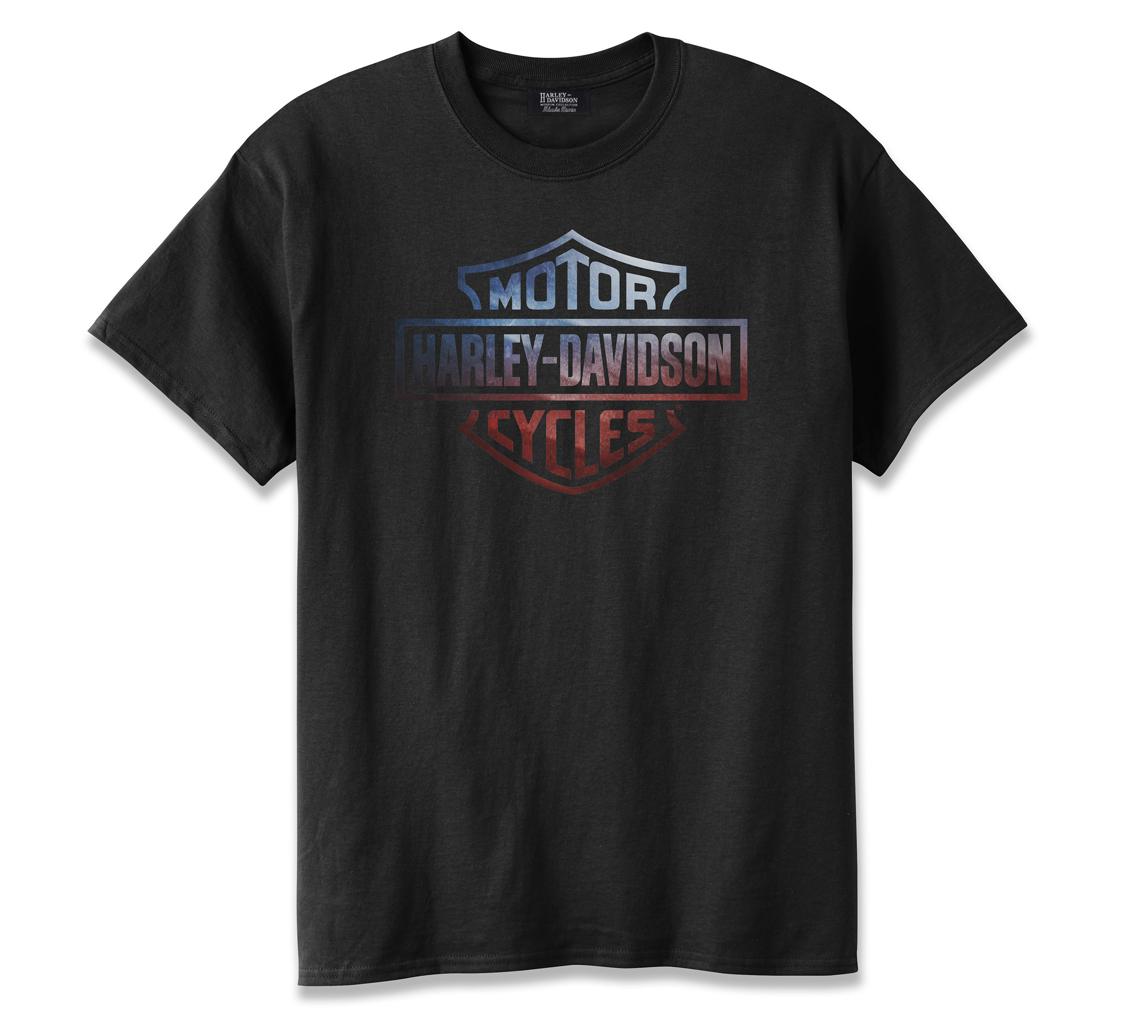 Men's Gradient Americana Bar & Shield Tee