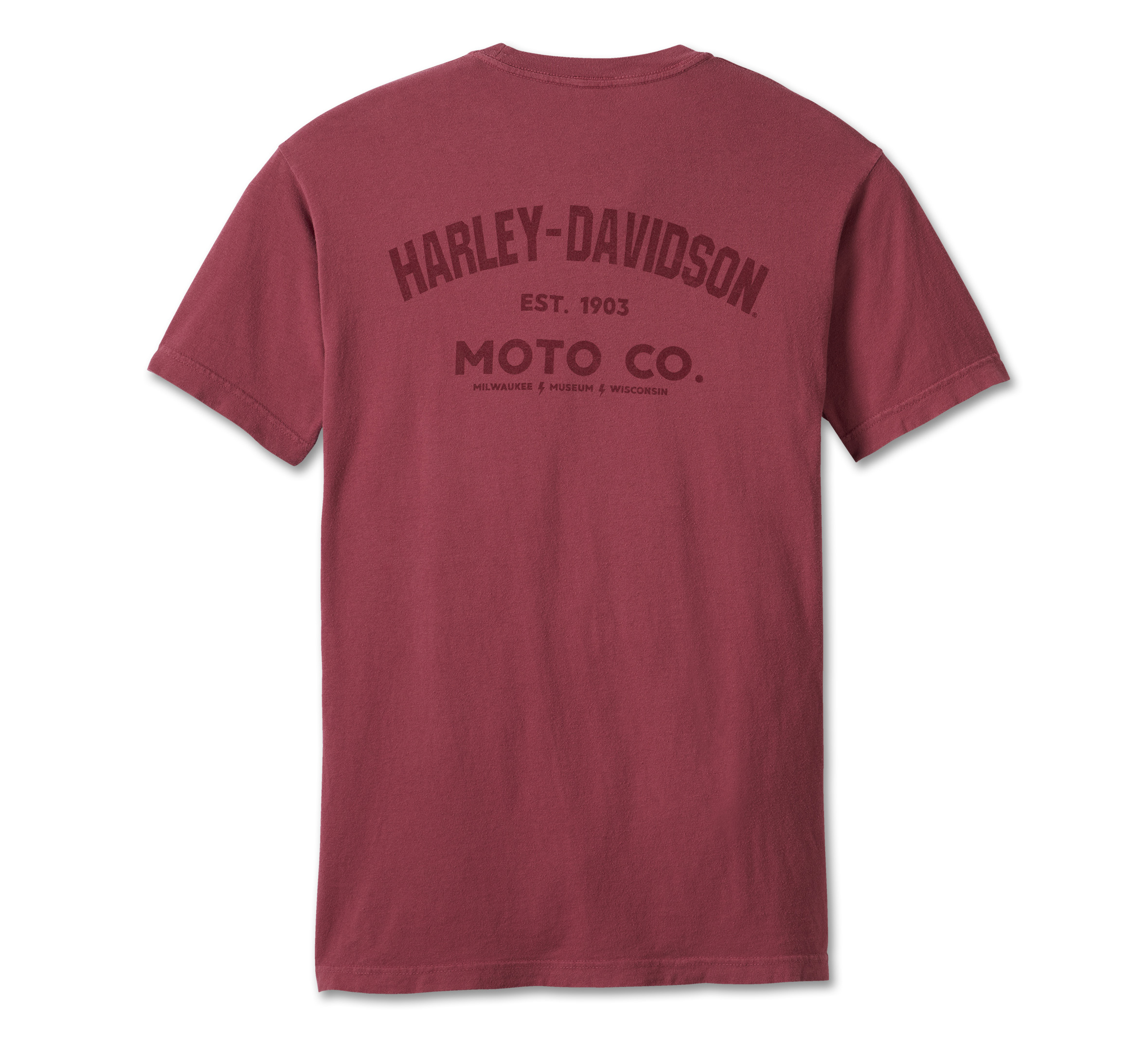 Men's H-D Circle Upwing Eagle Tee