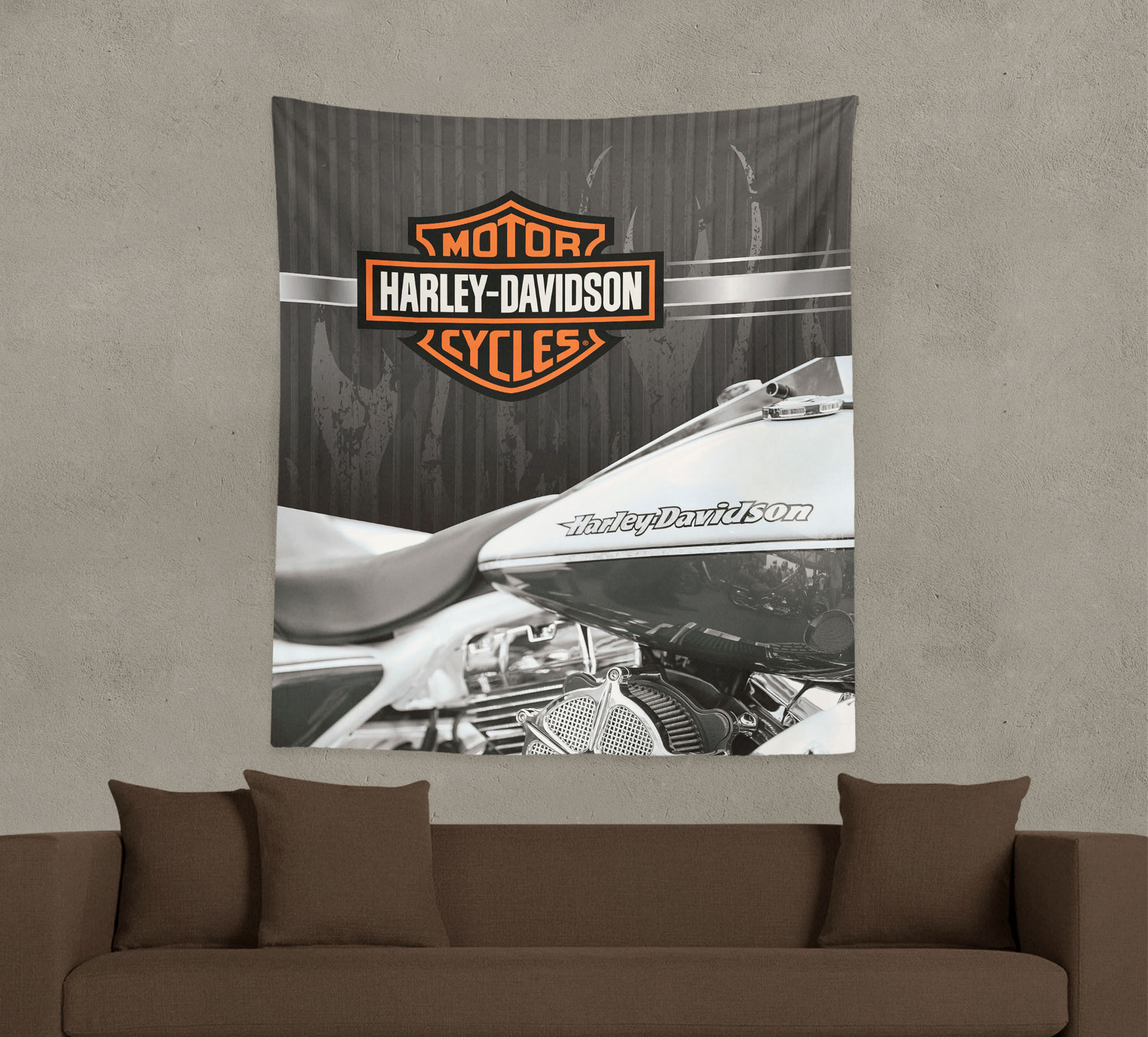 50x60 Chrome Wall Hanging | Harley-Davidson USA