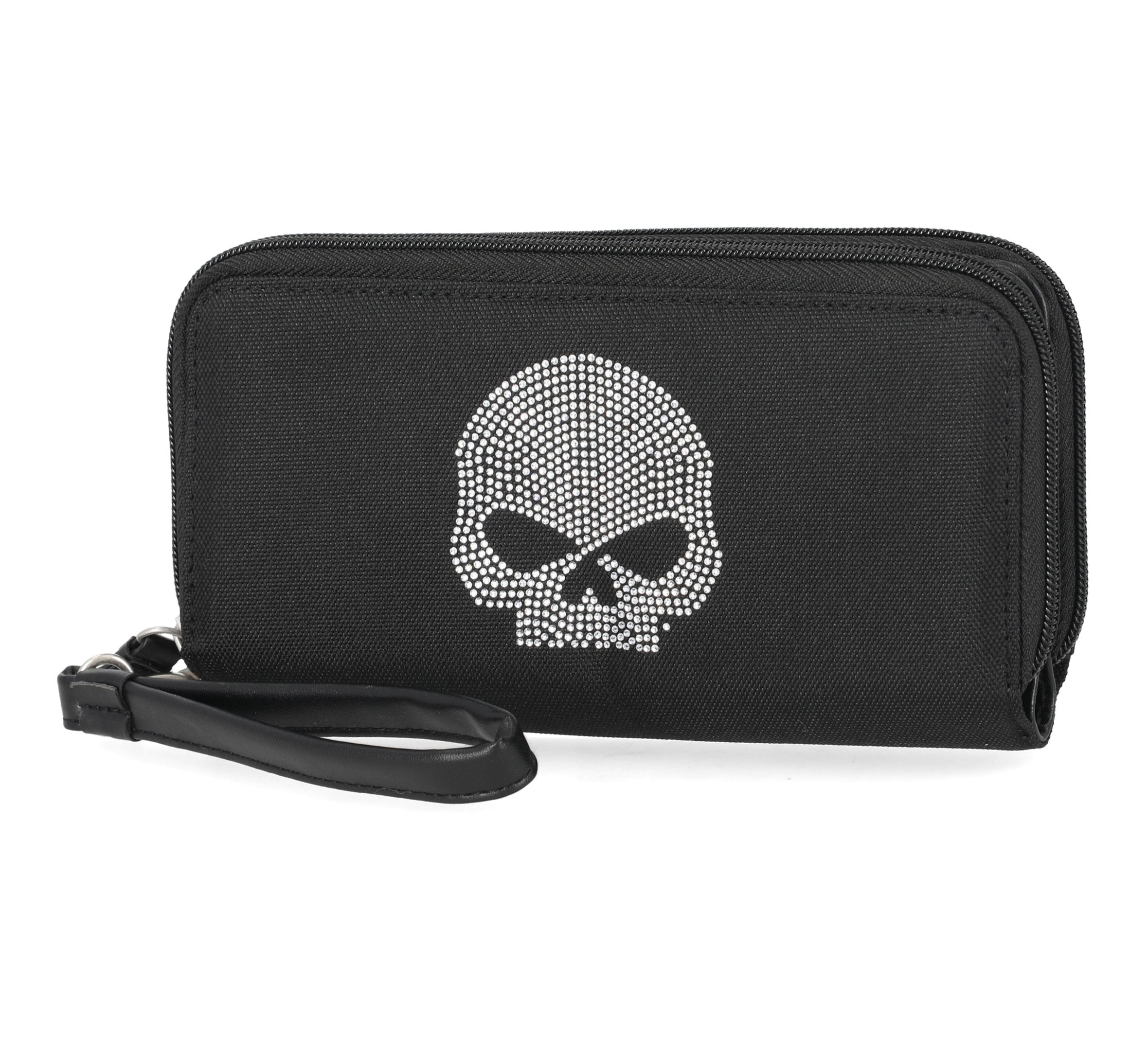 Skull Zip Around Wristlet | Harley-Davidson USA