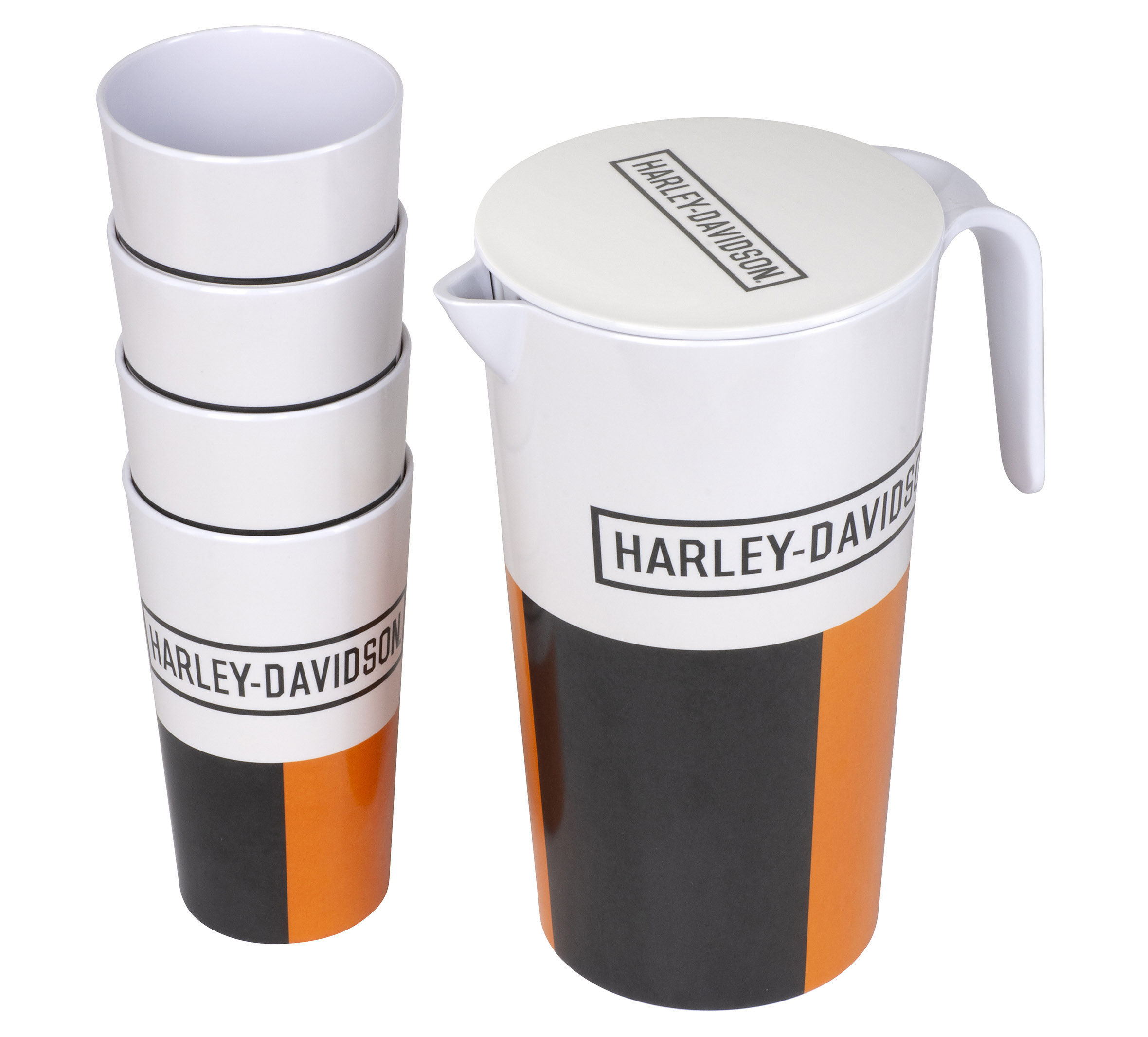 Retro Block Pitcher Set