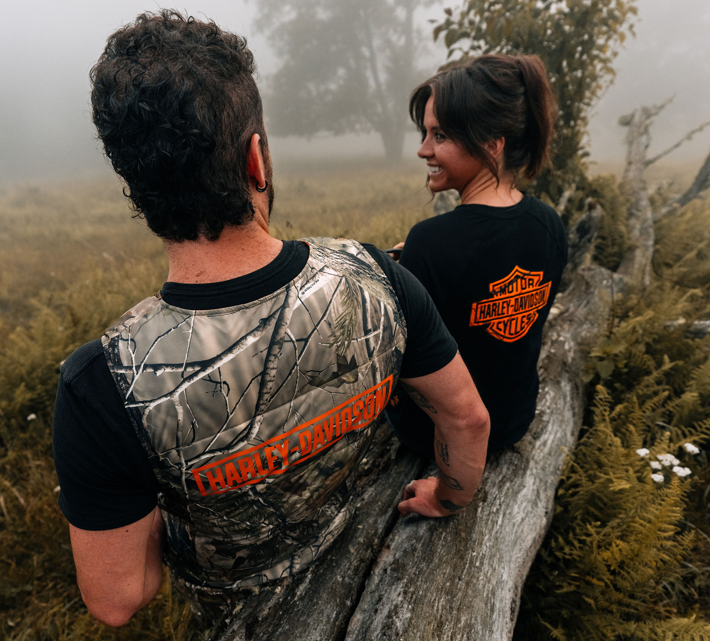 Women's Harley-Davidson x Realtree Graphic Raglan | Harley-Davidson ME