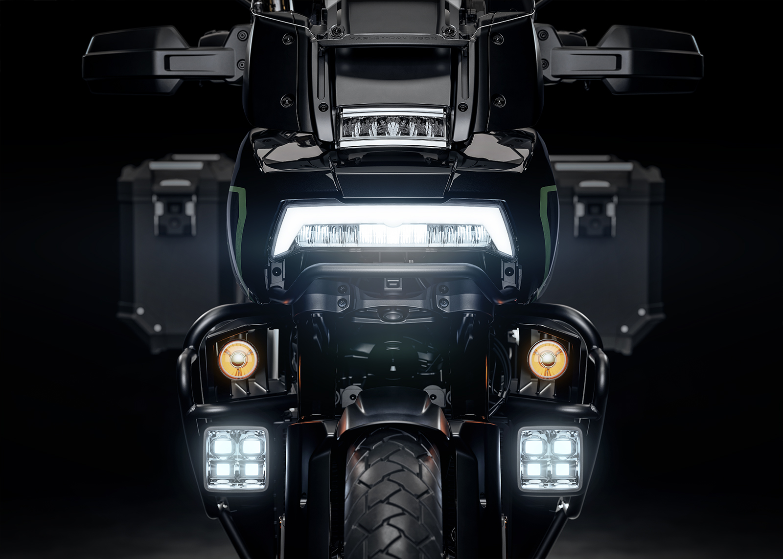 2026 Pan America 1250 Limited Headlamp beauty shot