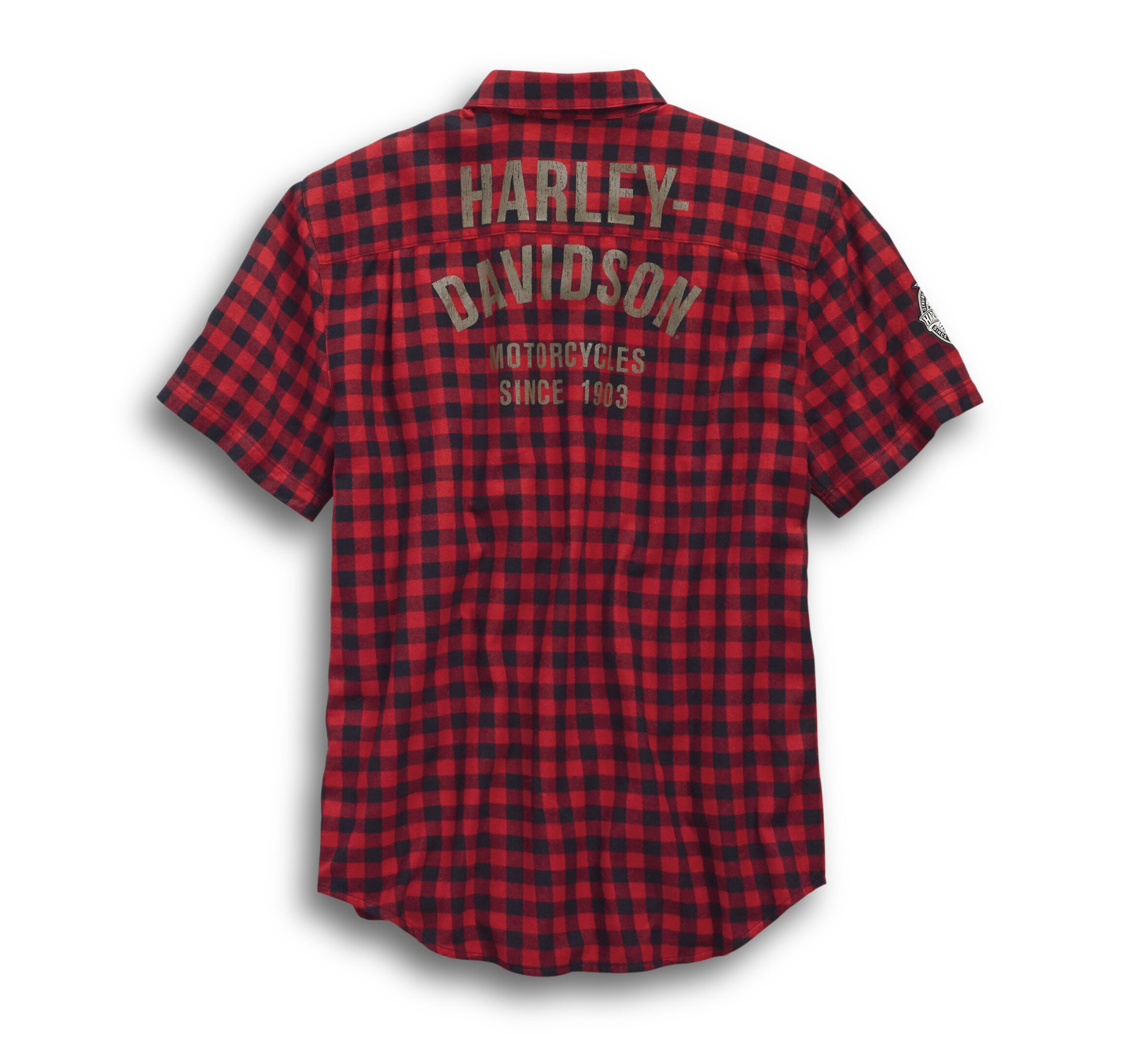 Men's Checked Plaid Shirt