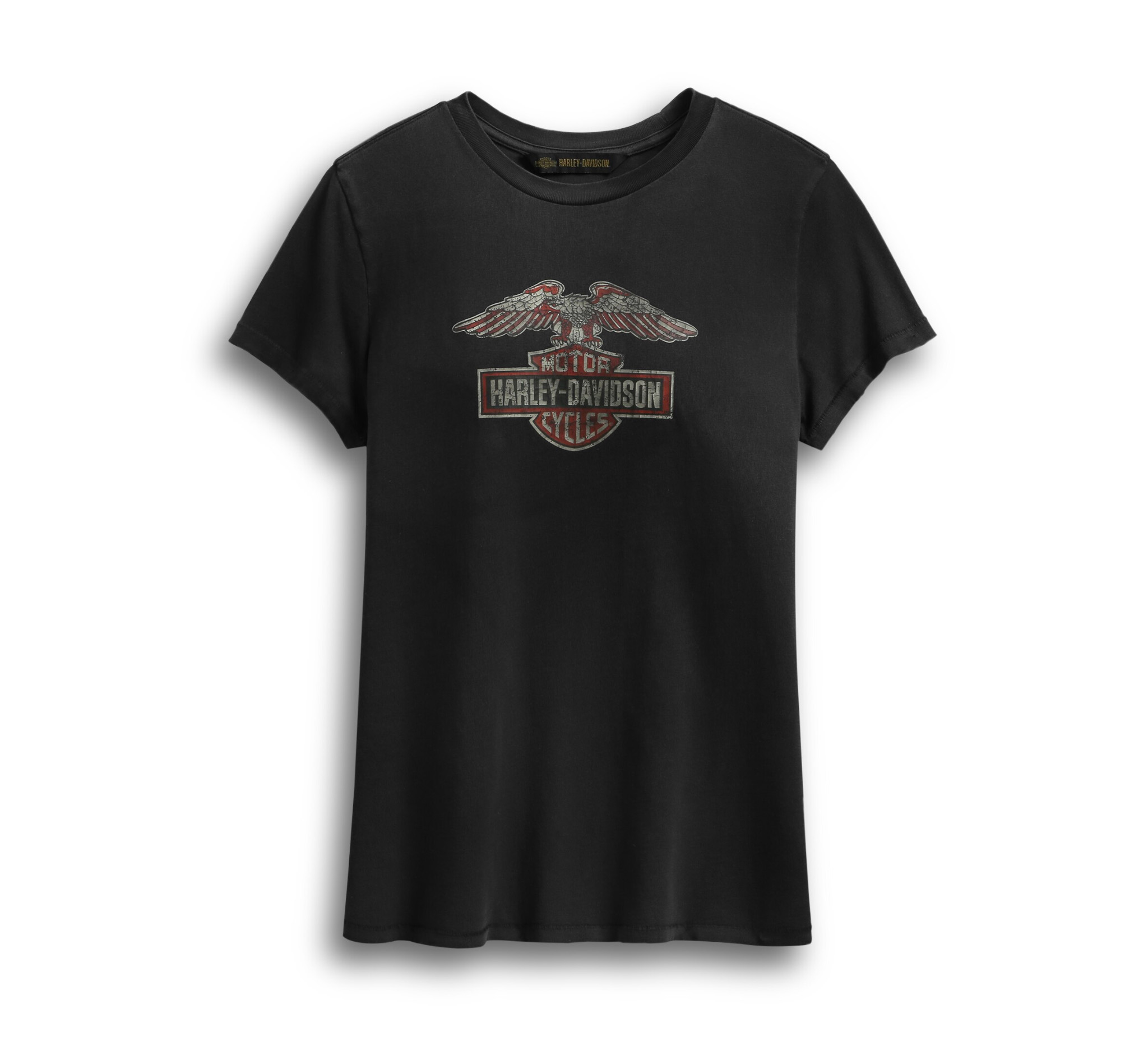 Women's Distressed Eagle Logo Tee