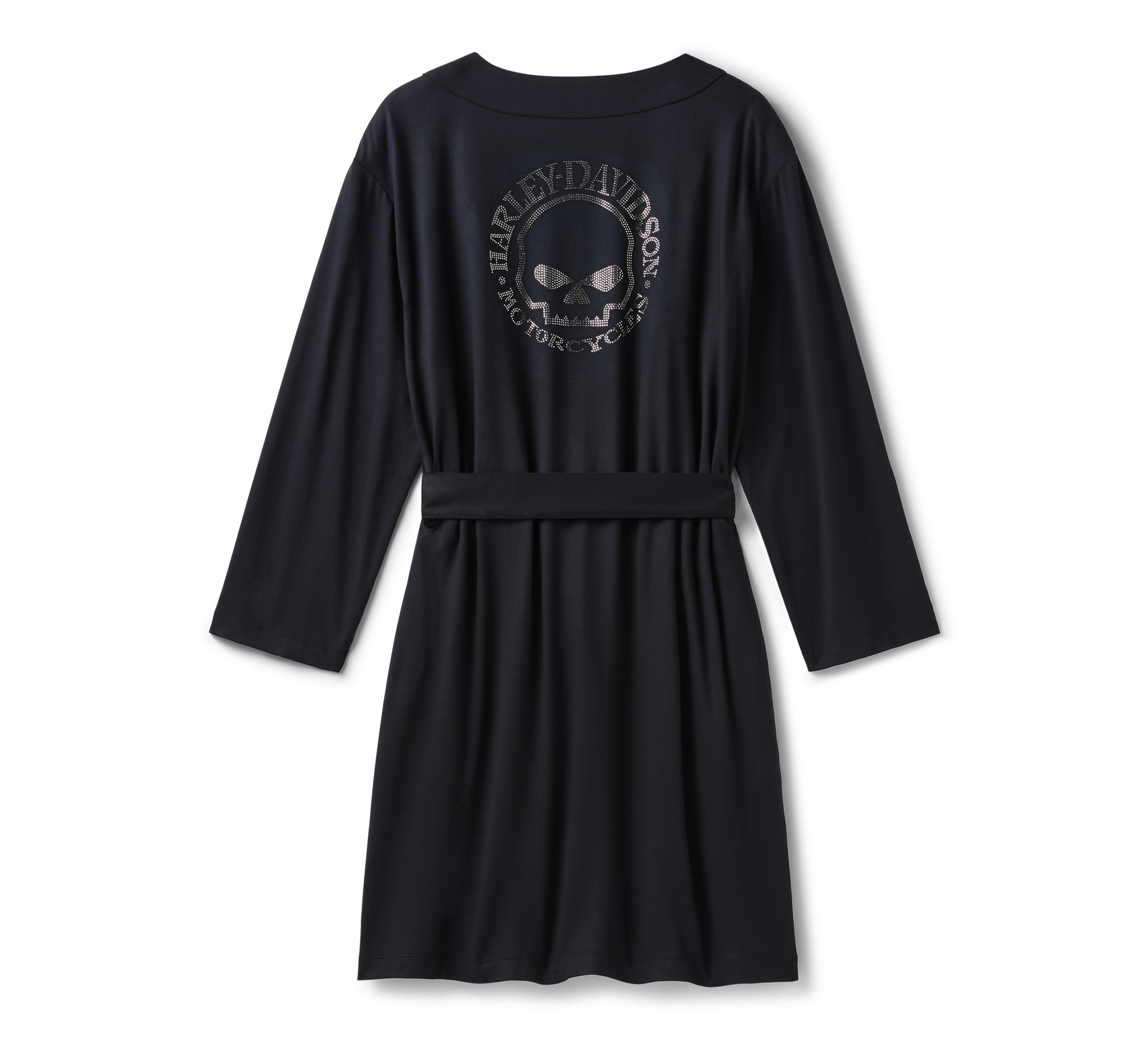 Willie G Skull Bling Morgenmantel für Damen