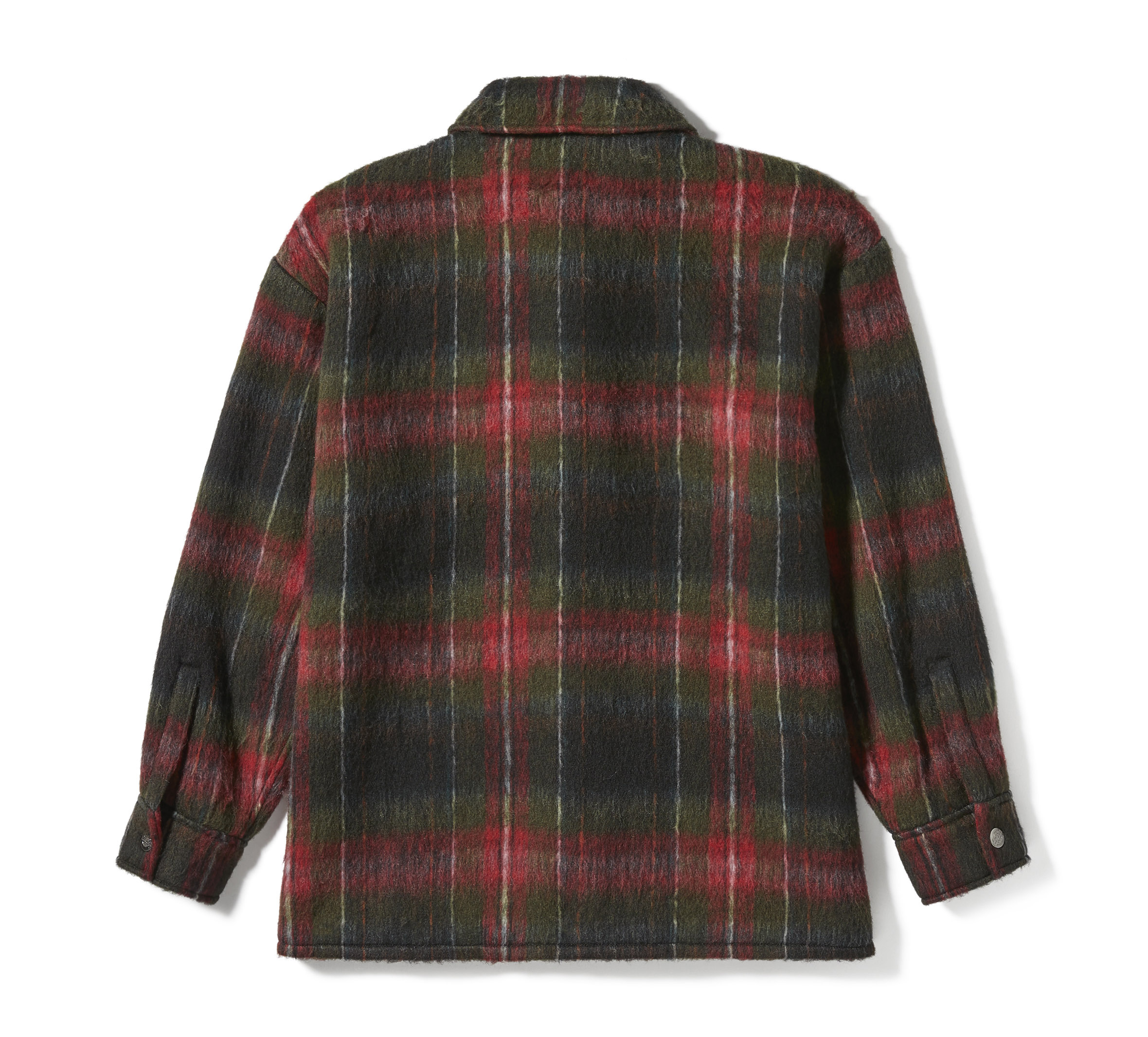 Women's H-D Tartan Plaid Shirt Jacket