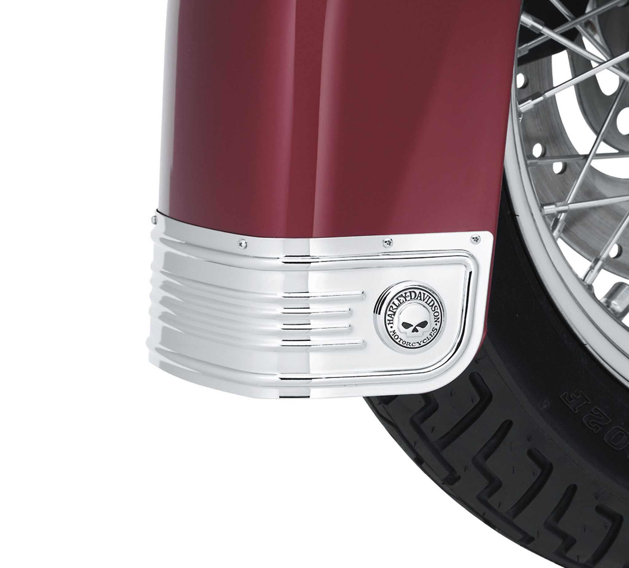 Willie G Skull Front Fender Skirt