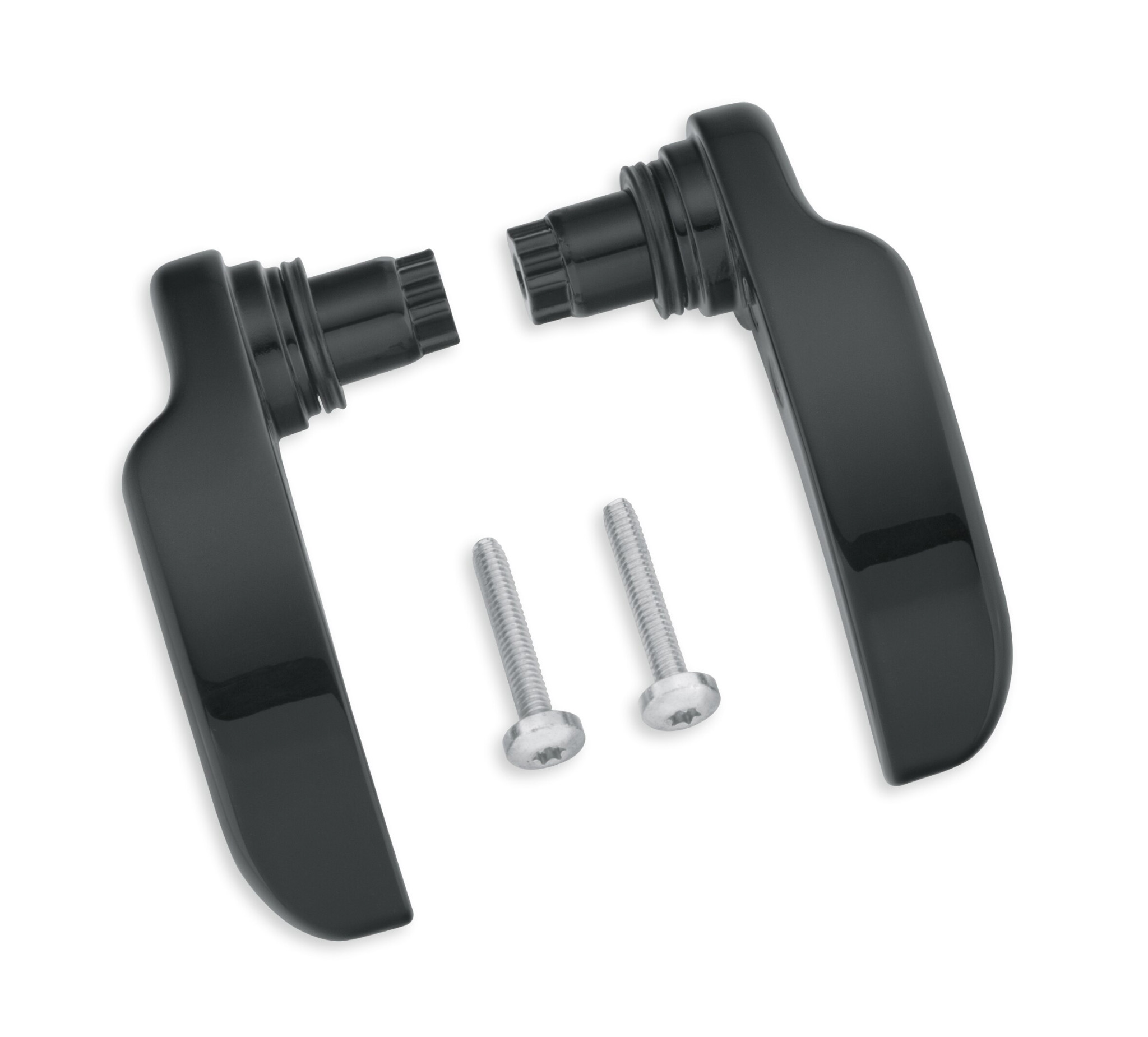 Gloss Black Saddlebag Latch Kit
