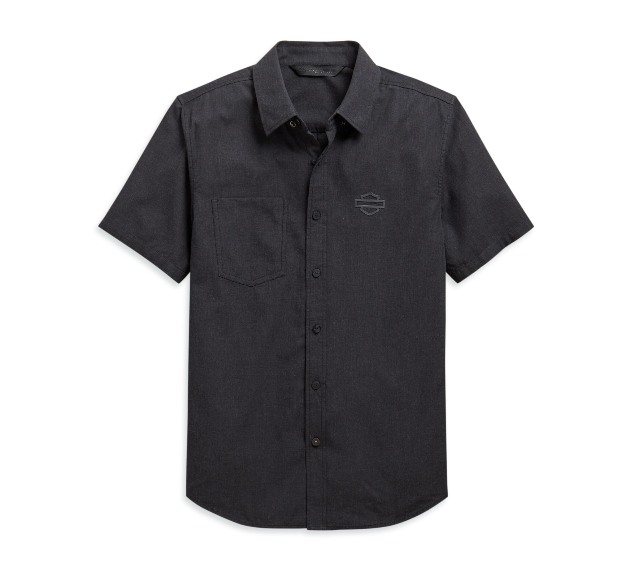 Men's Melange Woven   Shirt