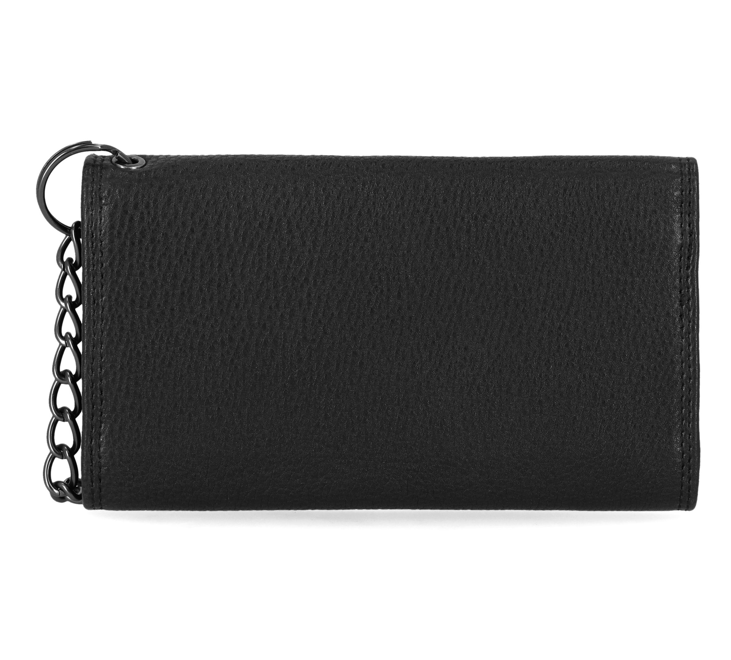 Eagle Trifold Trucker Wallet With Chain